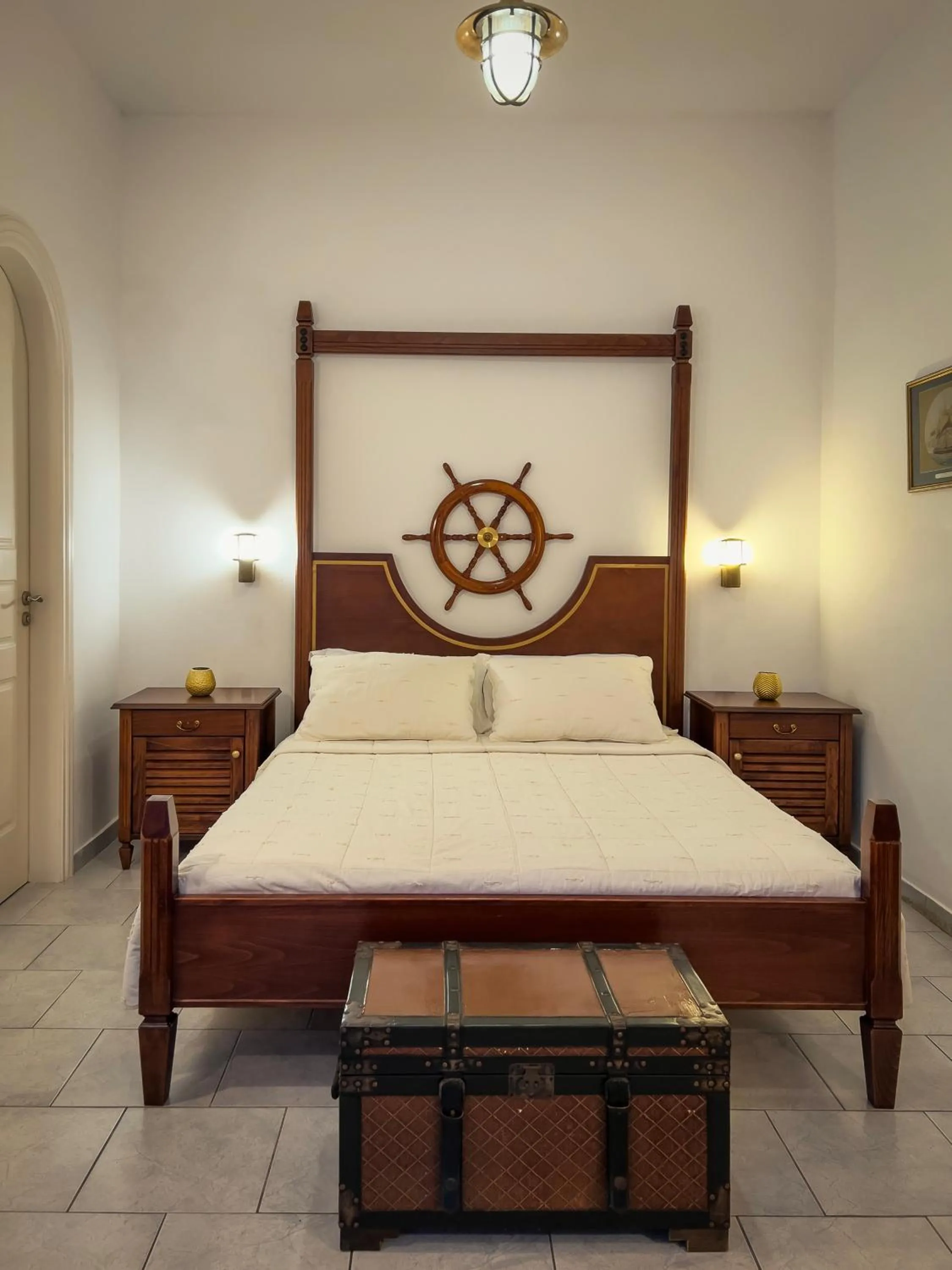 Bed in Chora Resort Hotel & Spa
