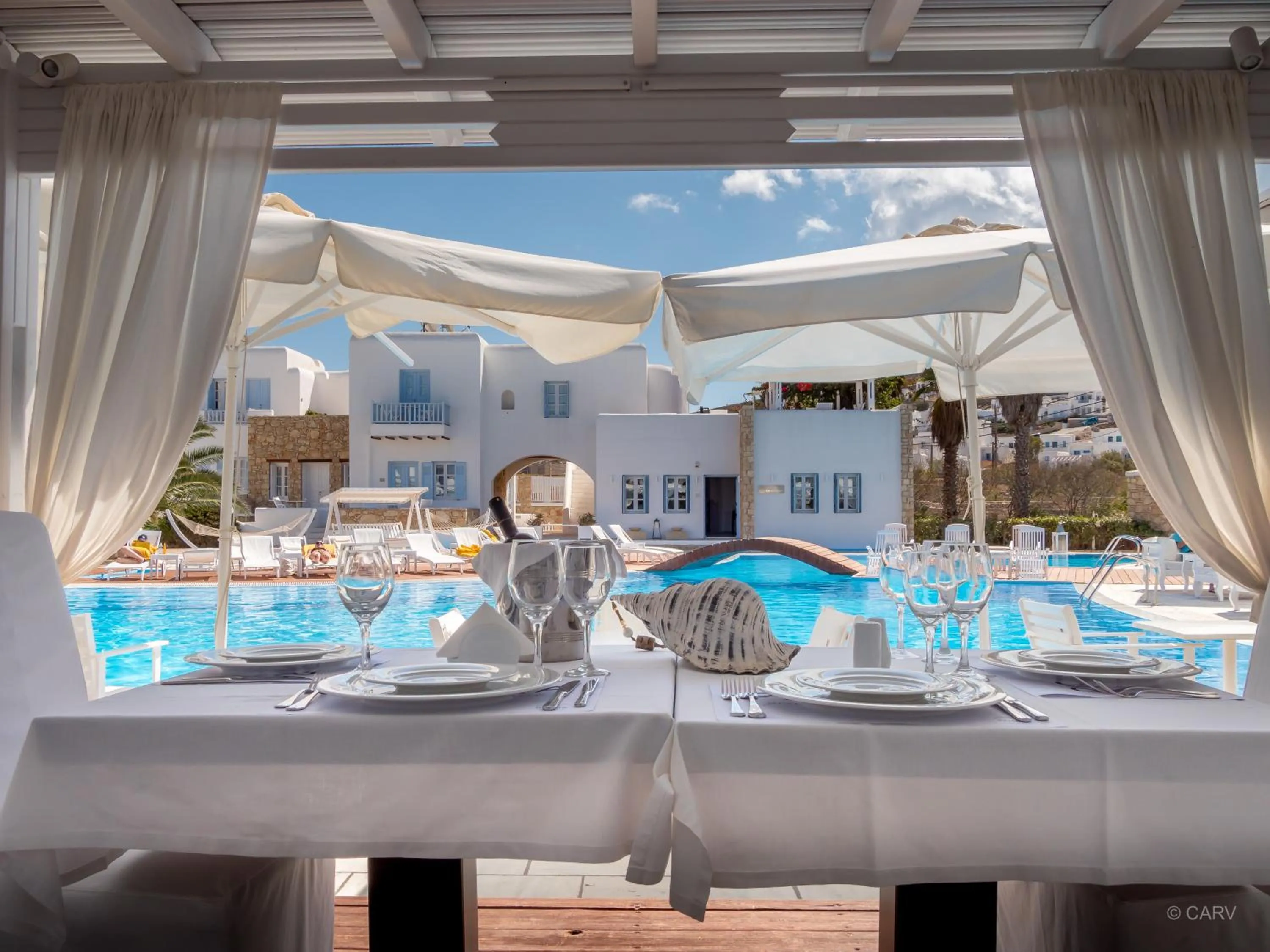 Lounge or bar in Chora Resort Hotel & Spa