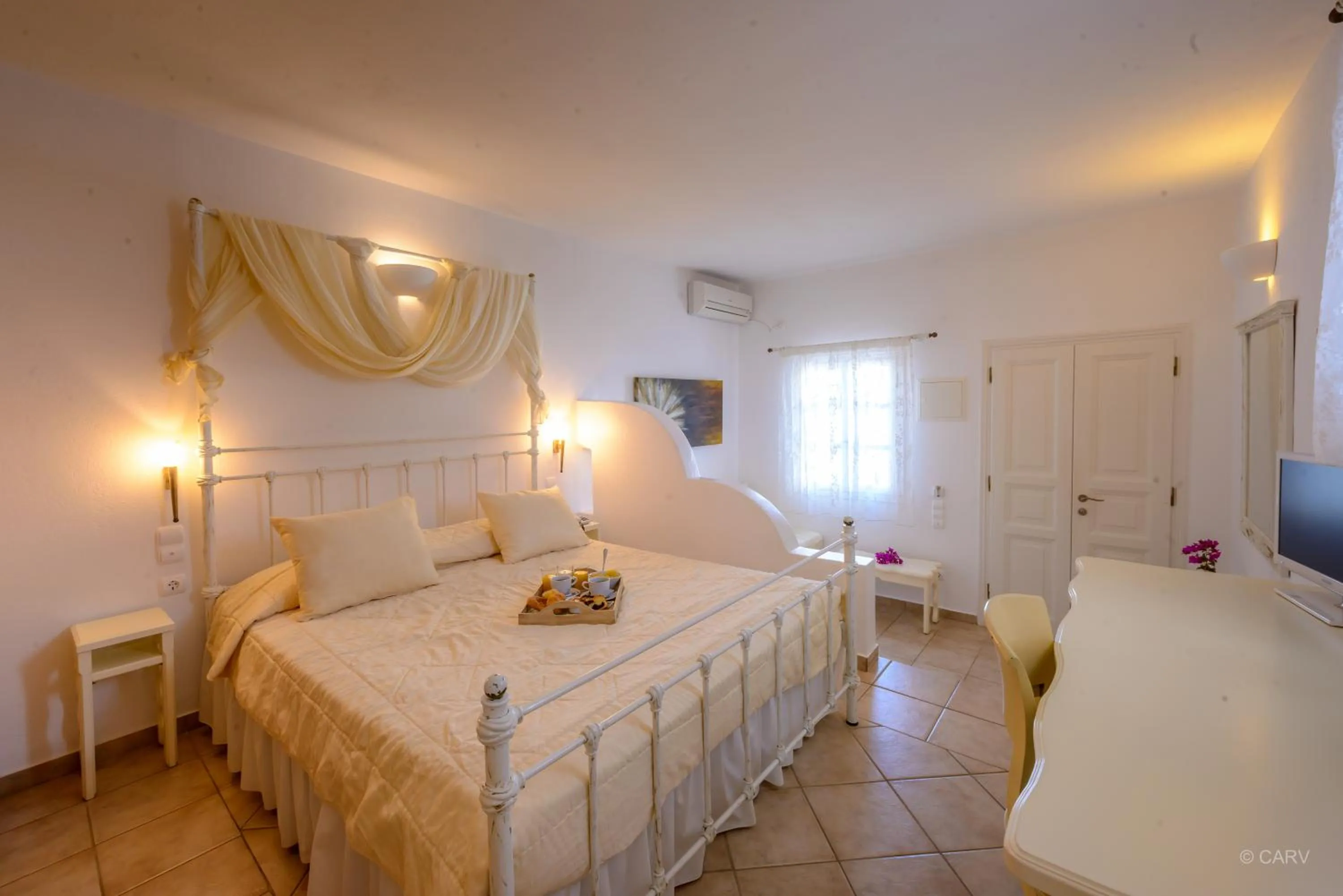 Bedroom, Bed in Chora Resort Hotel & Spa