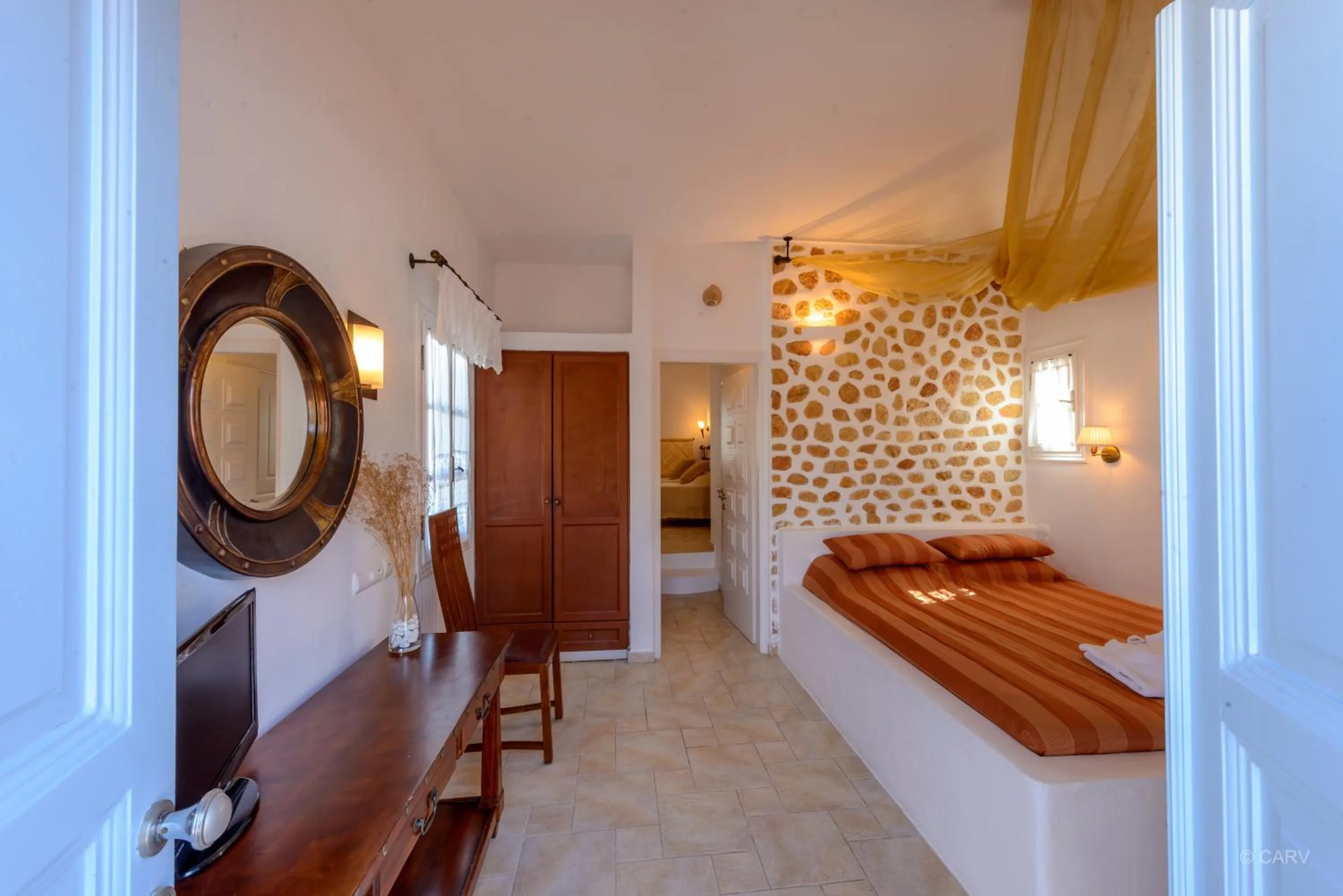 Bedroom, Bed in Chora Resort Hotel & Spa