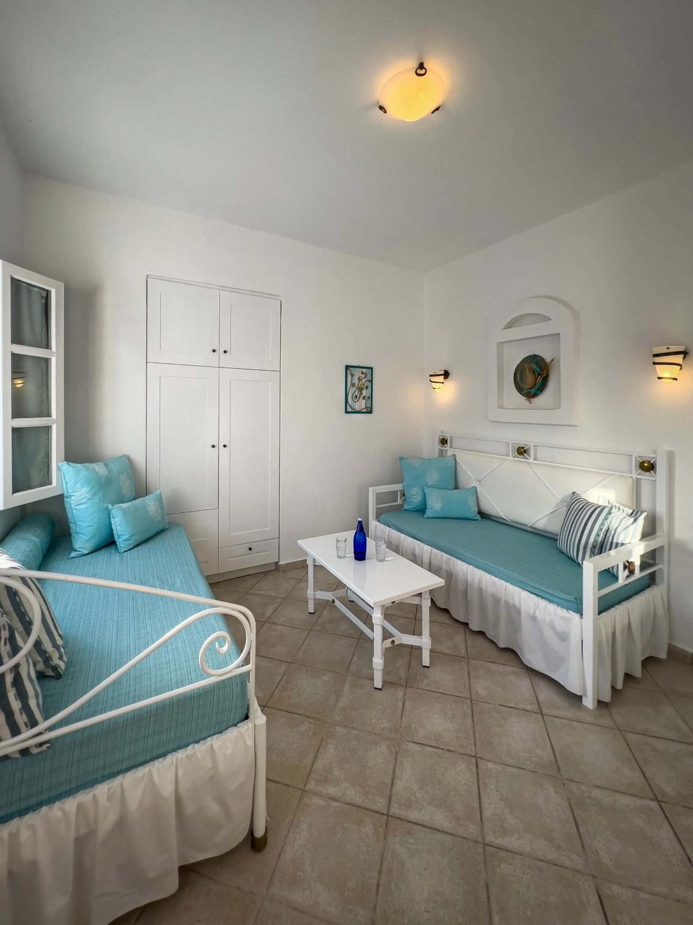 Bed in Chora Resort Hotel & Spa