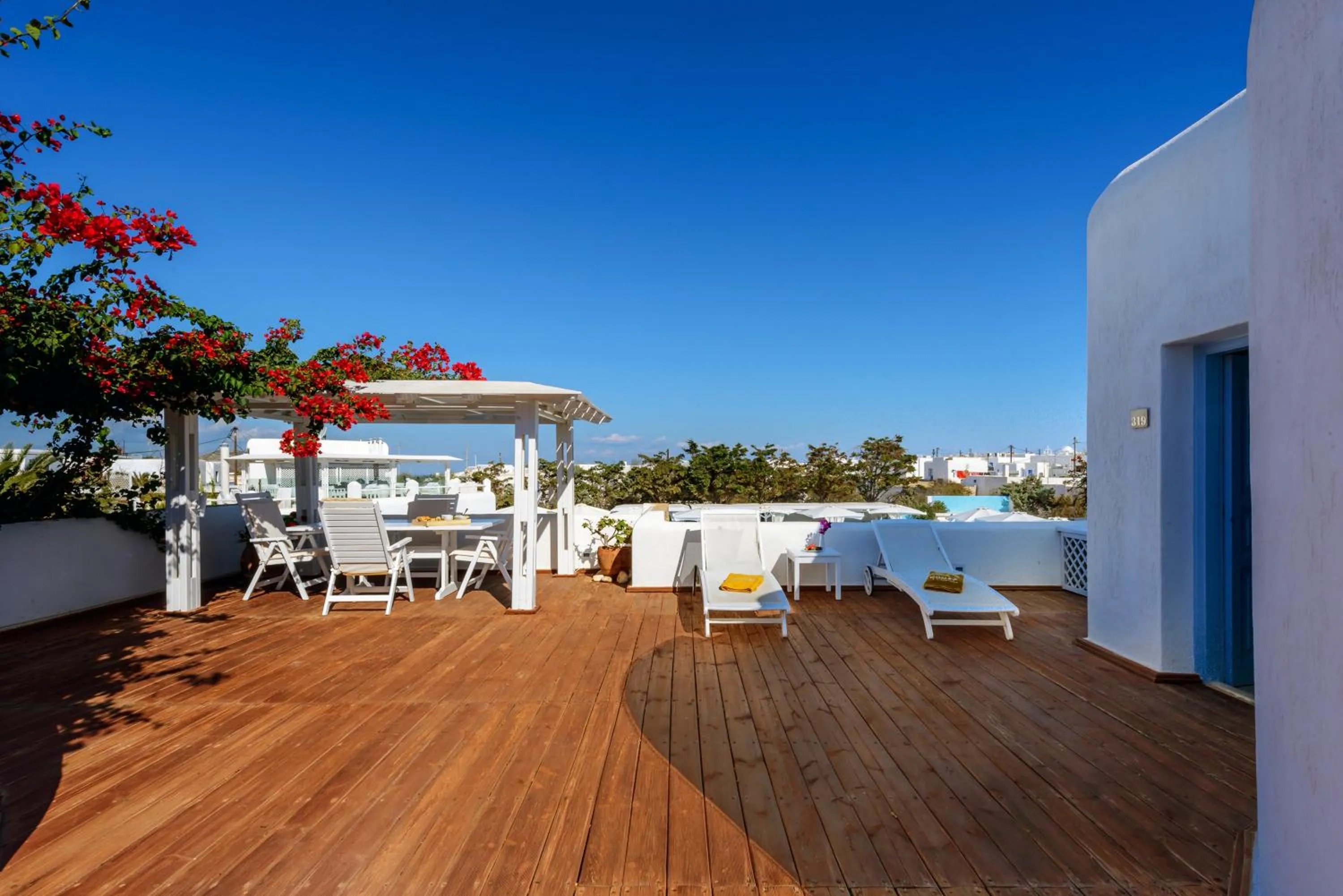Balcony/Terrace in Chora Resort Hotel & Spa