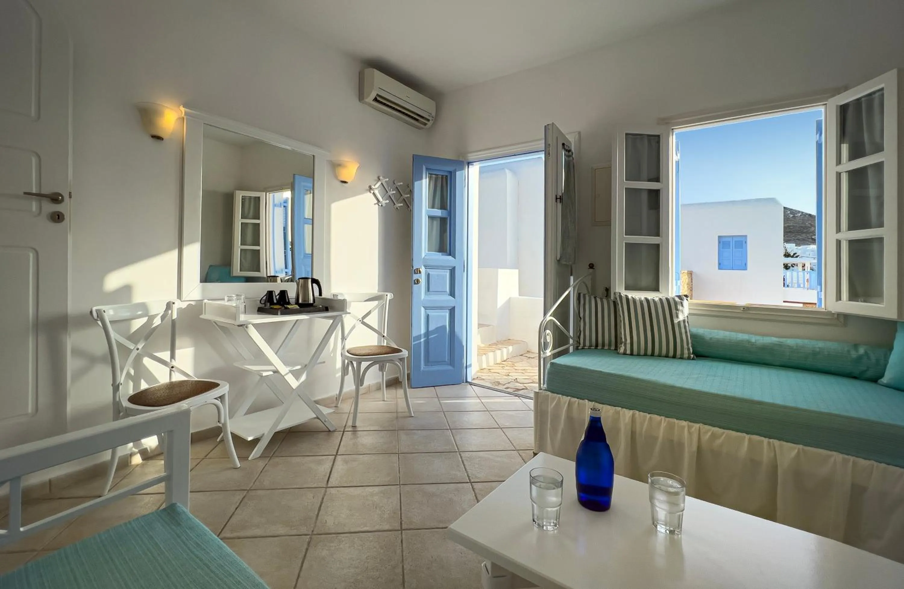 Bed in Chora Resort Hotel & Spa