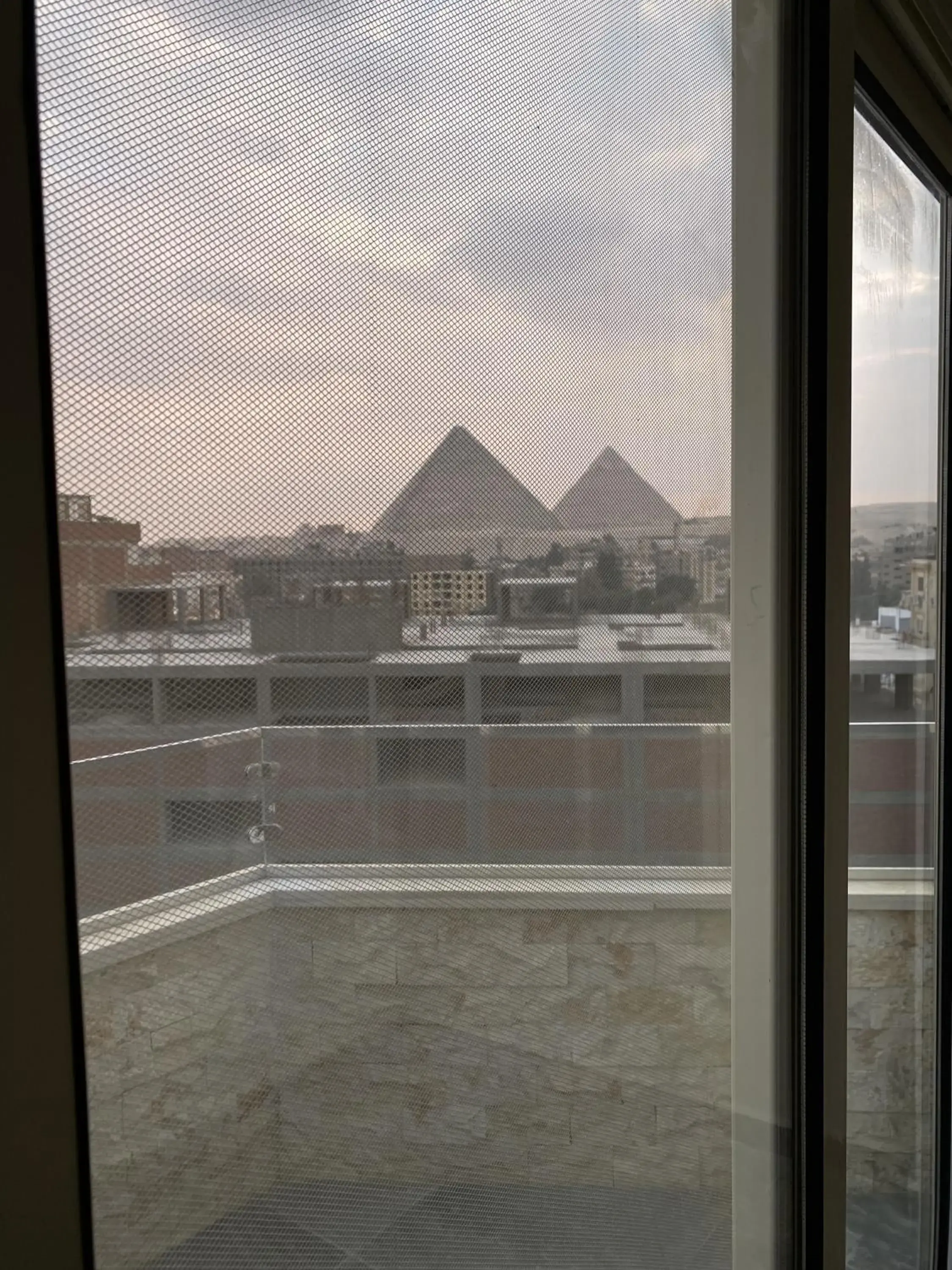 Superior Twin Room With Pyramids View in The View Delta Hotel Superior Twin Room With Pyramids View in The View Delta Hotel