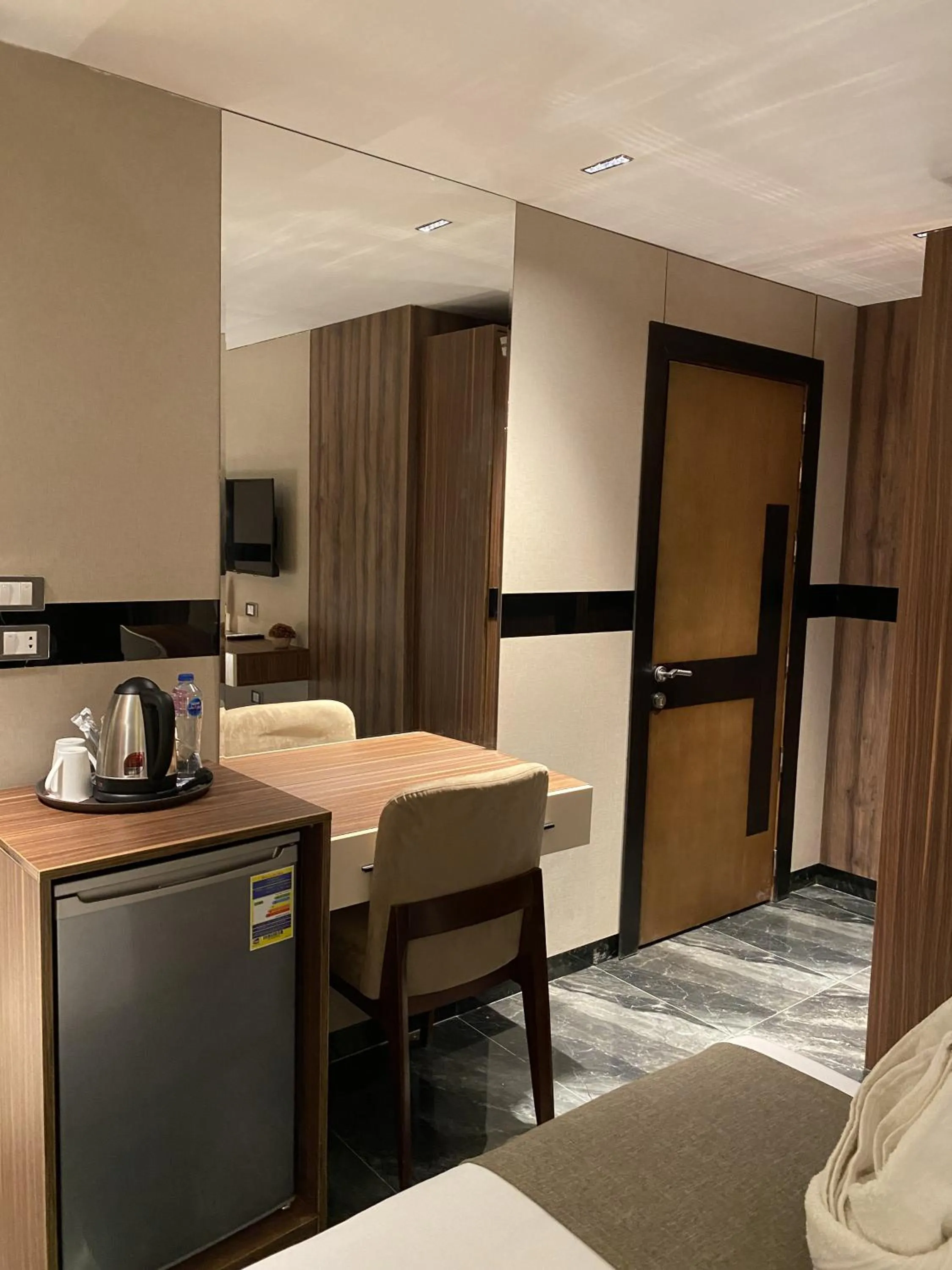 Bed in The View Delta Hotel