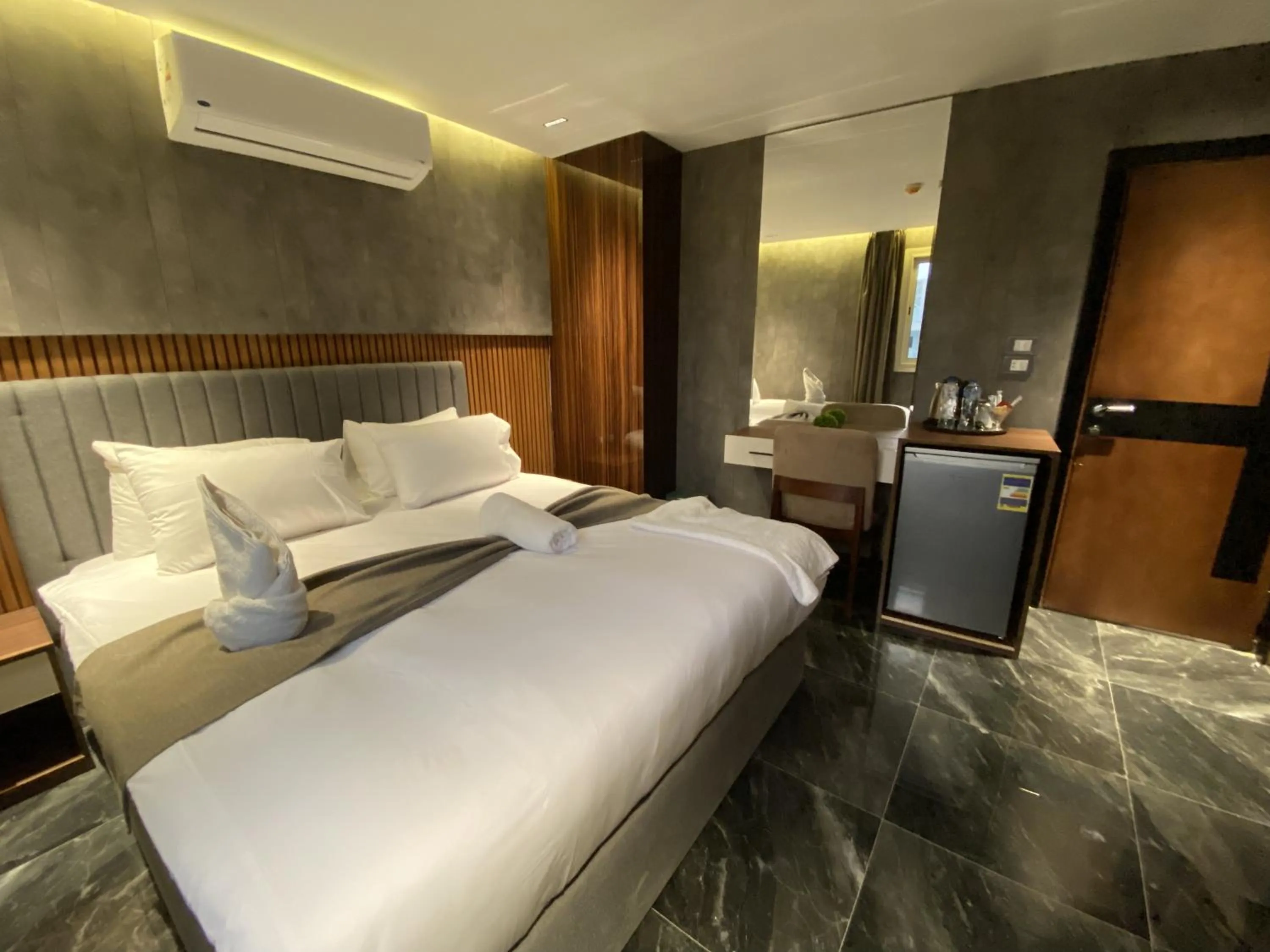 Bed in The View Delta Hotel