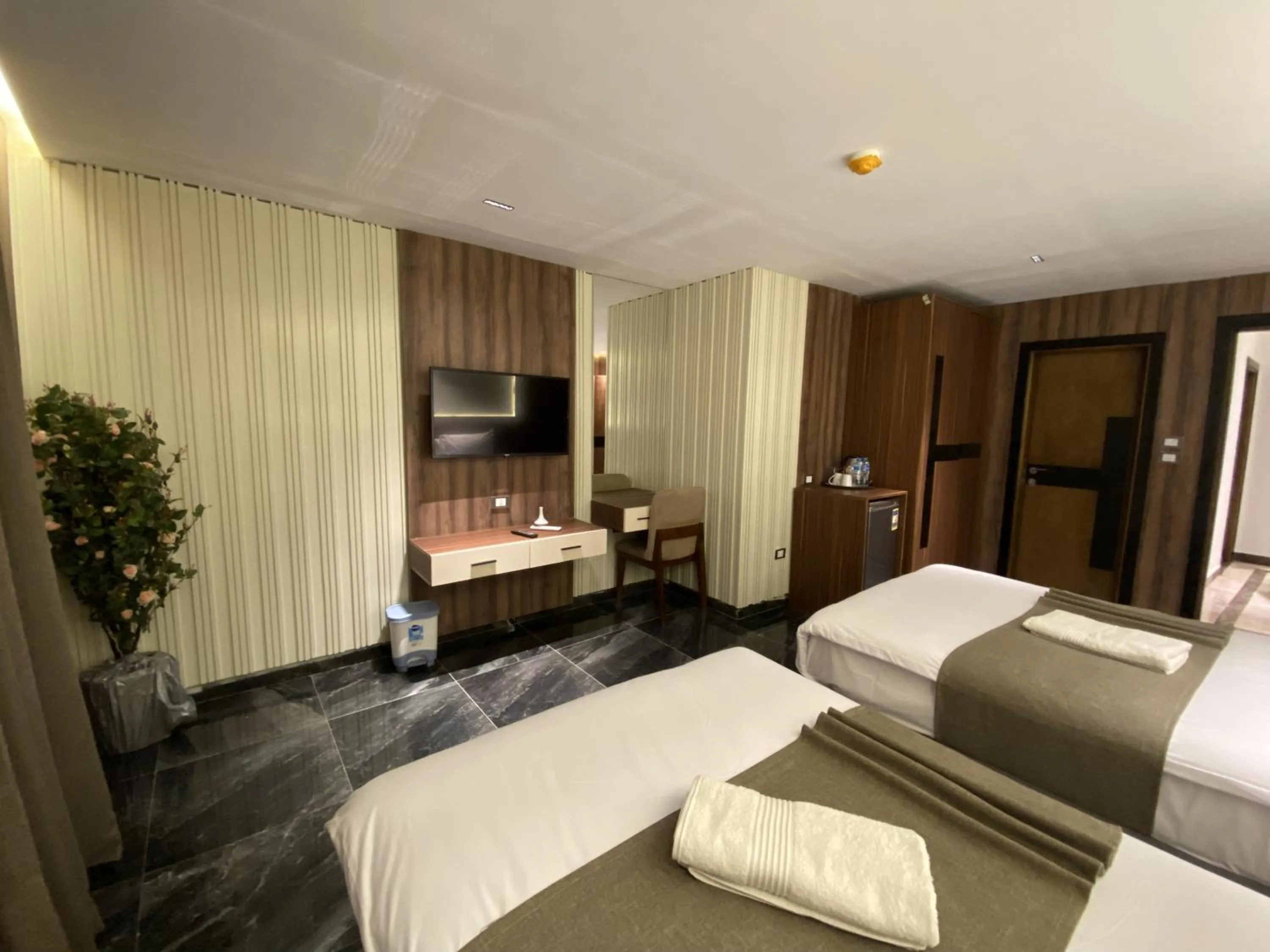 Bed in The View Delta Hotel