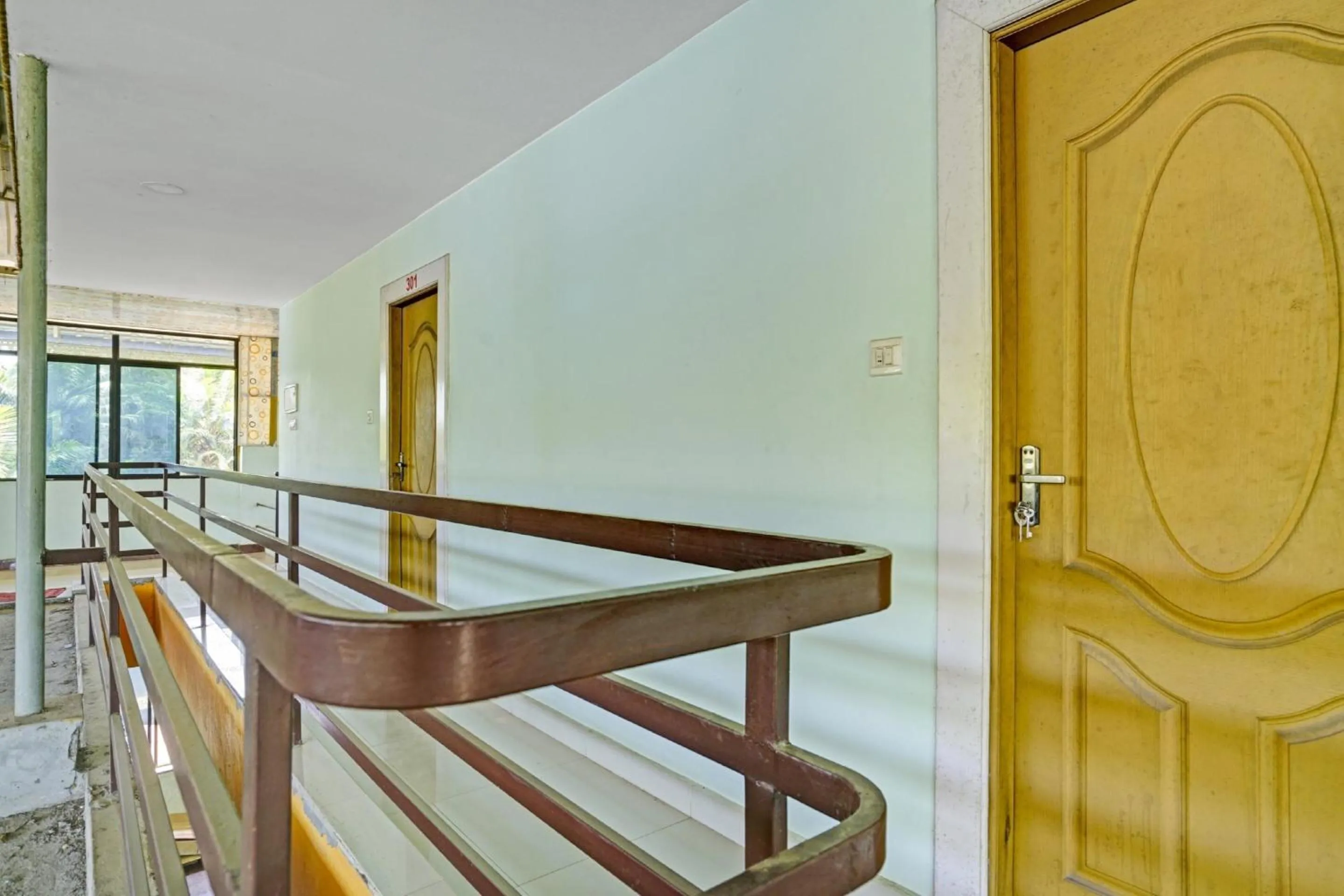 Lobby or reception, Bed in Hotel O SS Residency