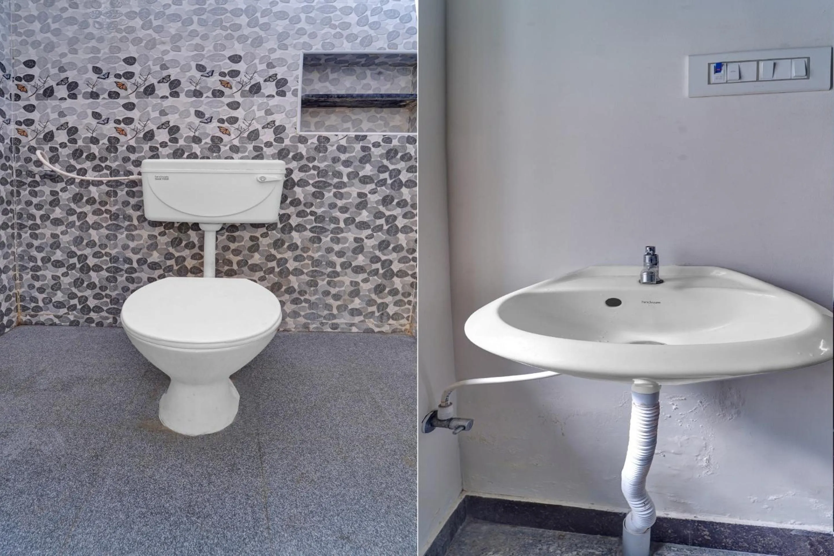 Bathroom in Hotel O Royal Residency