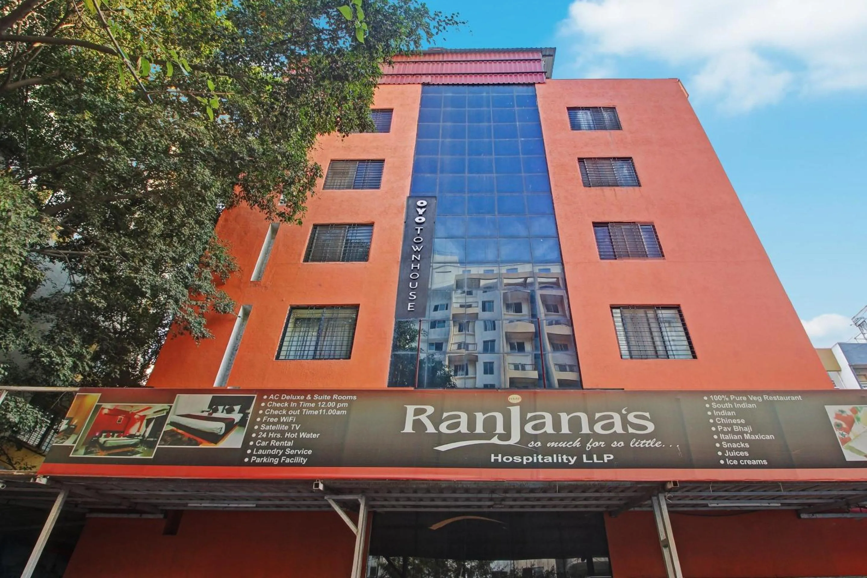 Facade/entrance in Hotel O Ranjanas Hospitality