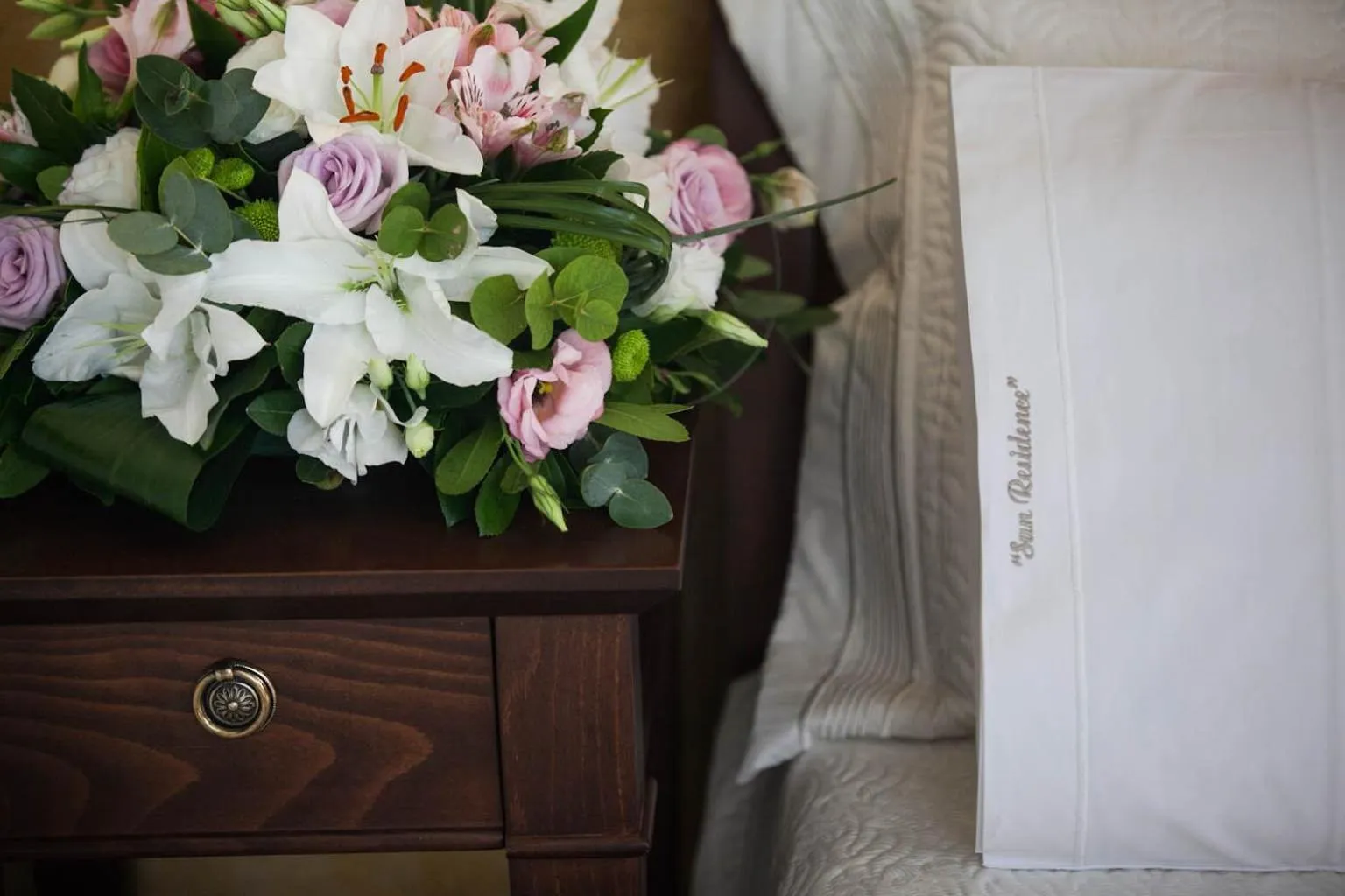 Bedroom in SUN RESIDENCE Exclusive Seaside Suites