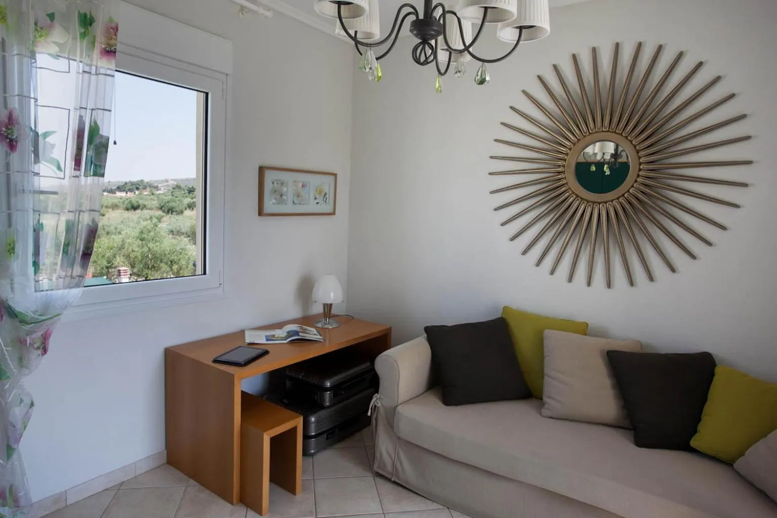 Living room in SUN RESIDENCE Exclusive Seaside Suites