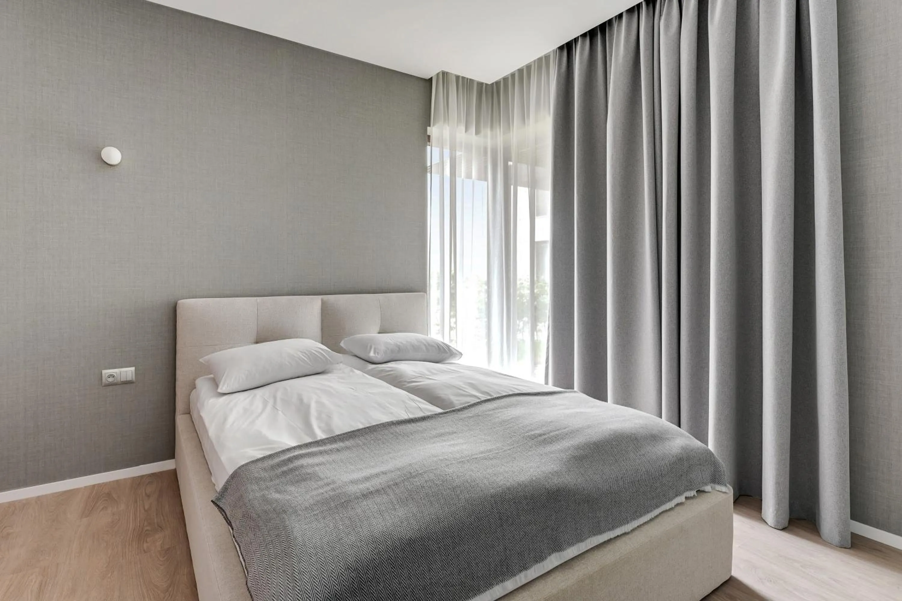 Bed in GRANO HOTEL Solmarina