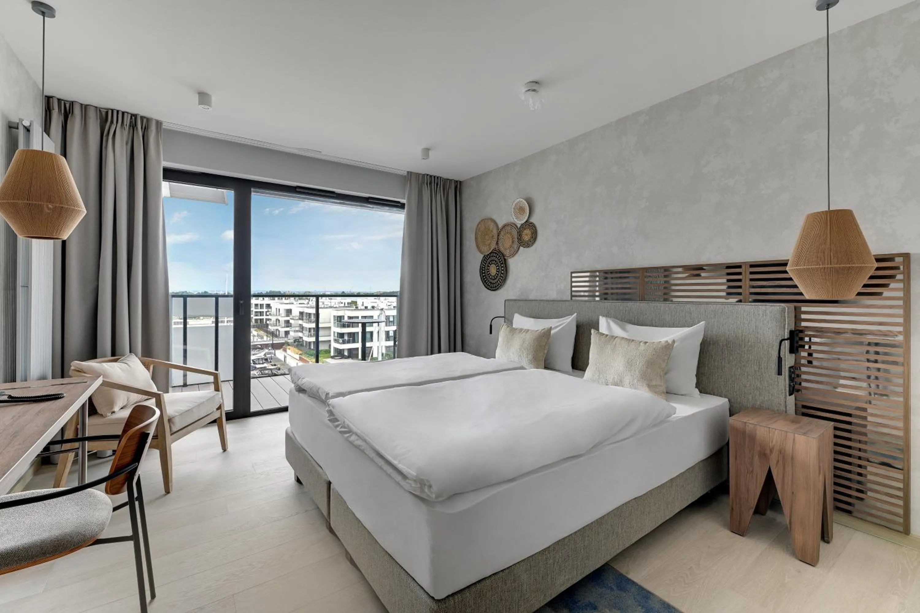 Bed in GRANO HOTEL Solmarina