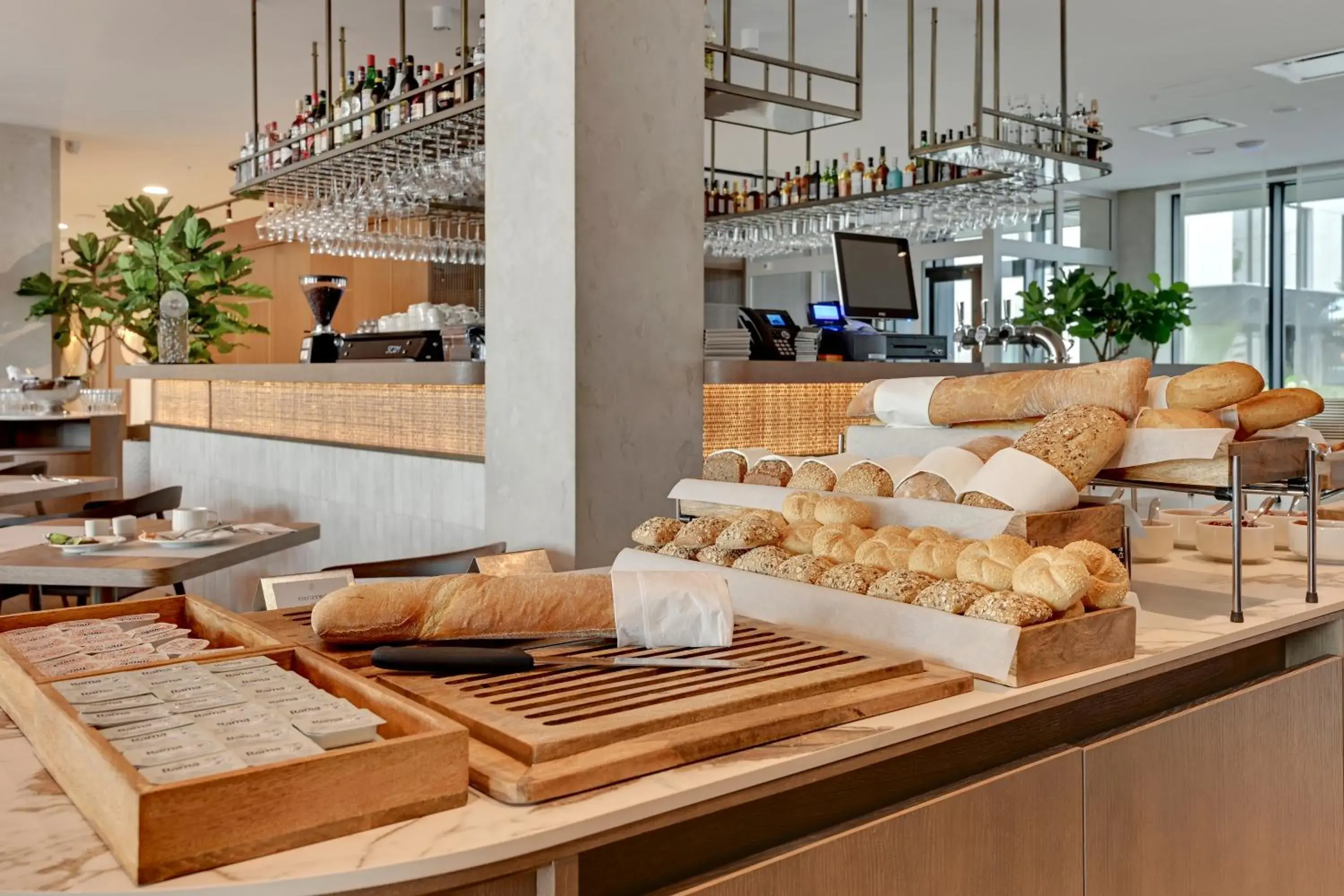 Buffet breakfast in GRANO HOTEL Solmarina Buffet breakfast in GRANO HOTEL Solmarina