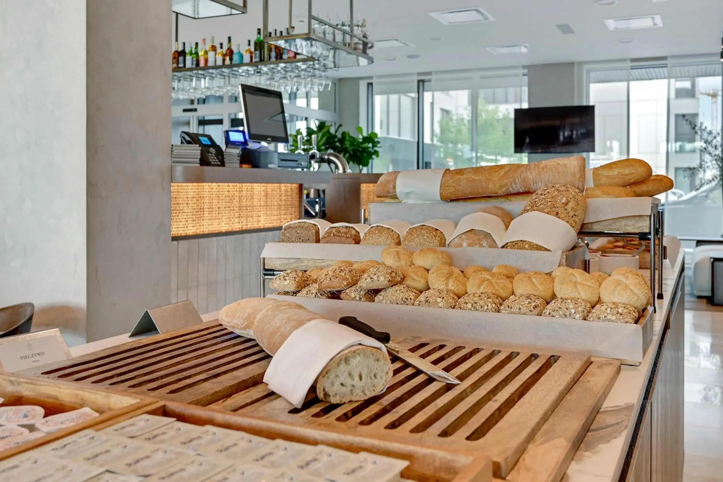 Buffet breakfast in GRANO HOTEL Solmarina Buffet breakfast in GRANO HOTEL Solmarina