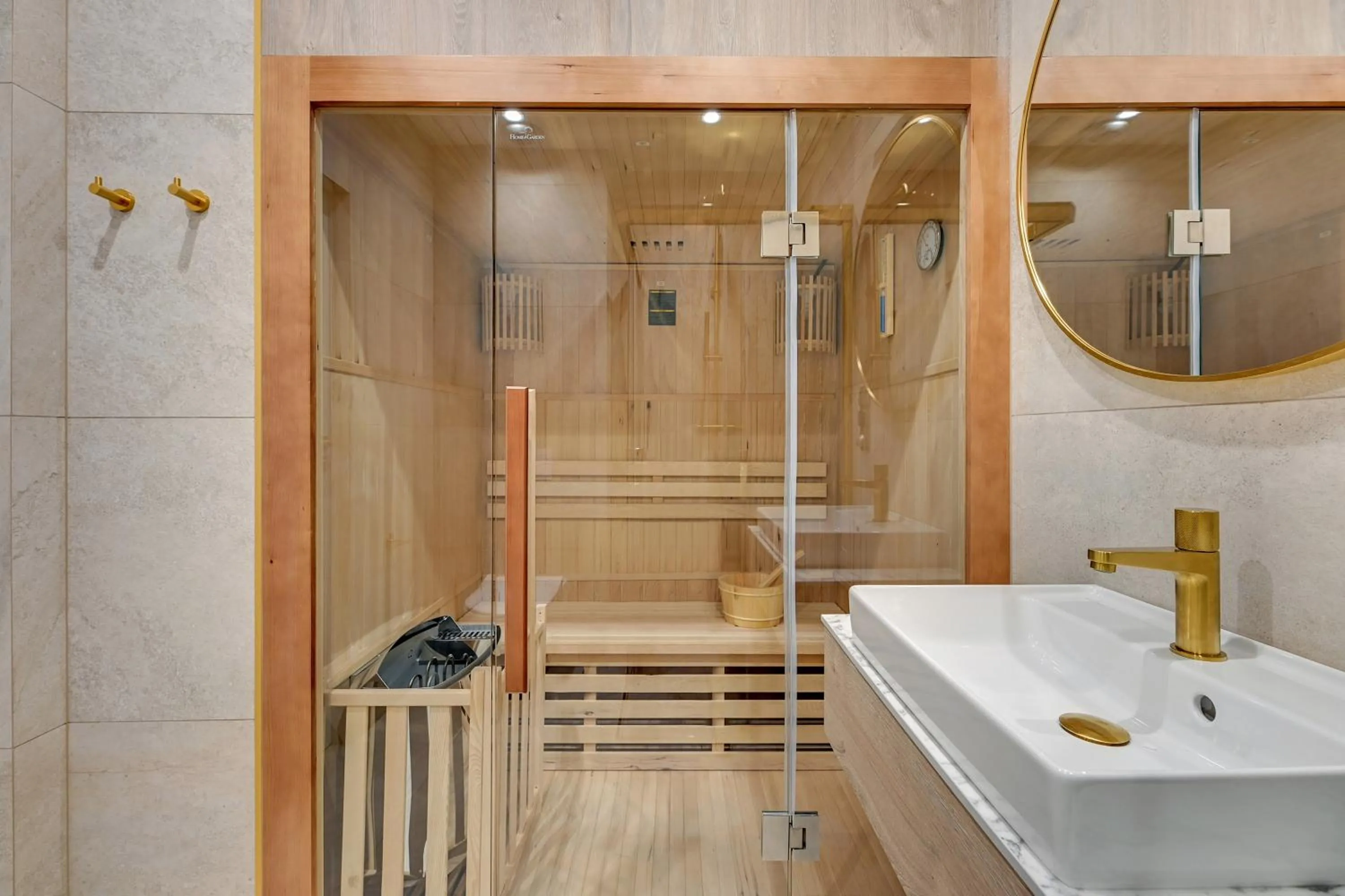 Sauna in GRANO HOTEL Solmarina