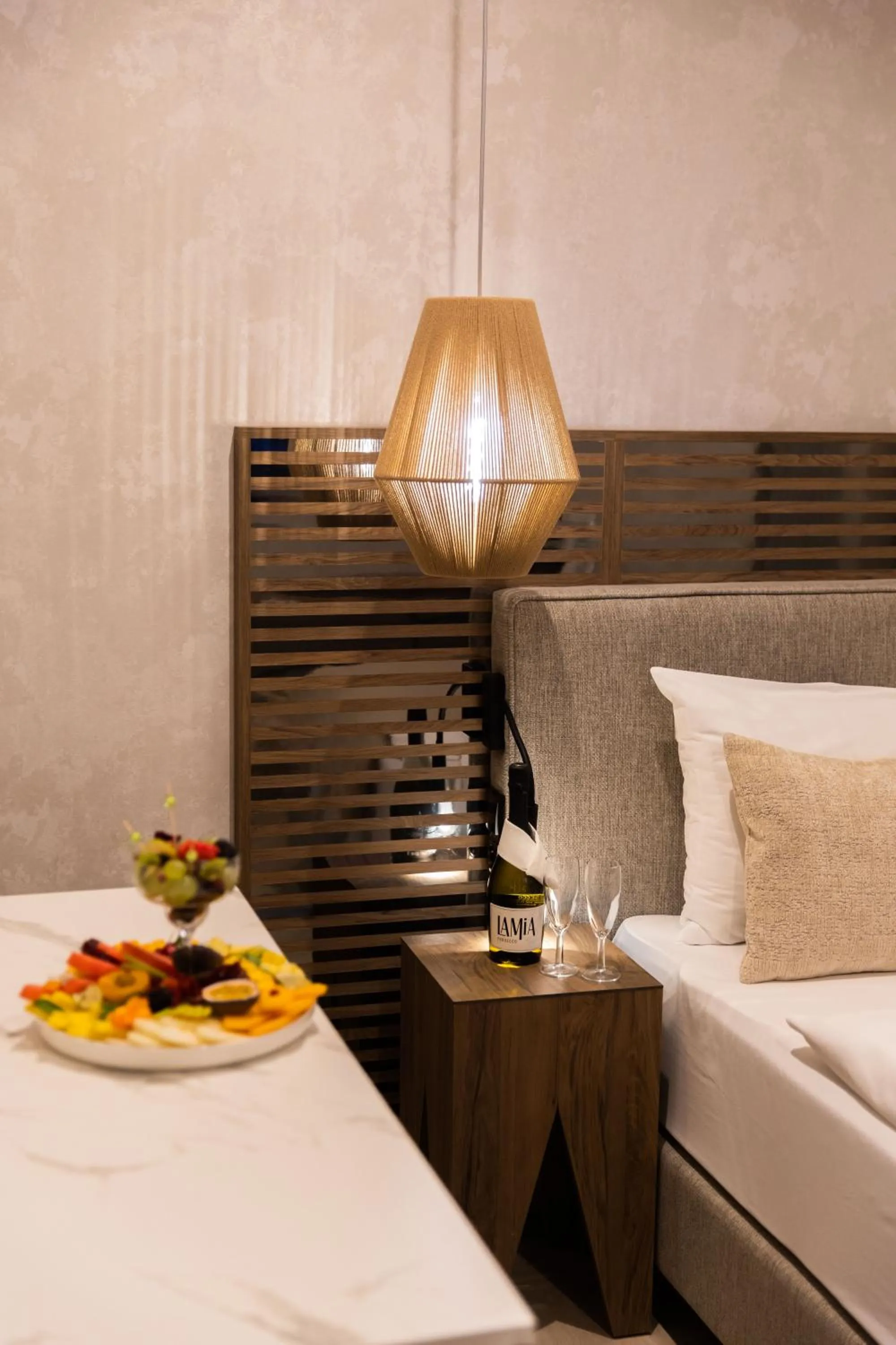 Bed in GRANO HOTEL Solmarina