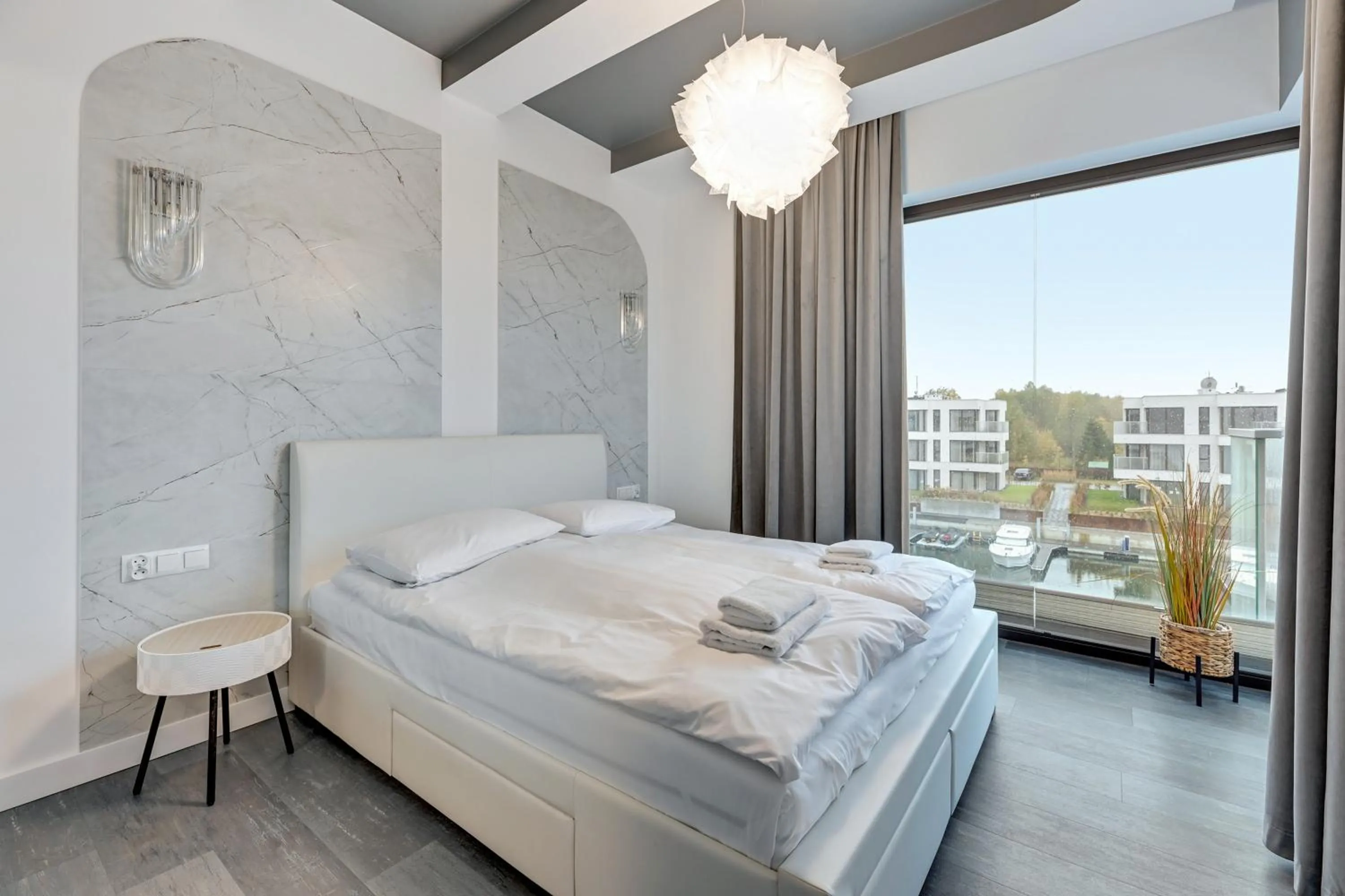 Bed in GRANO HOTEL Solmarina