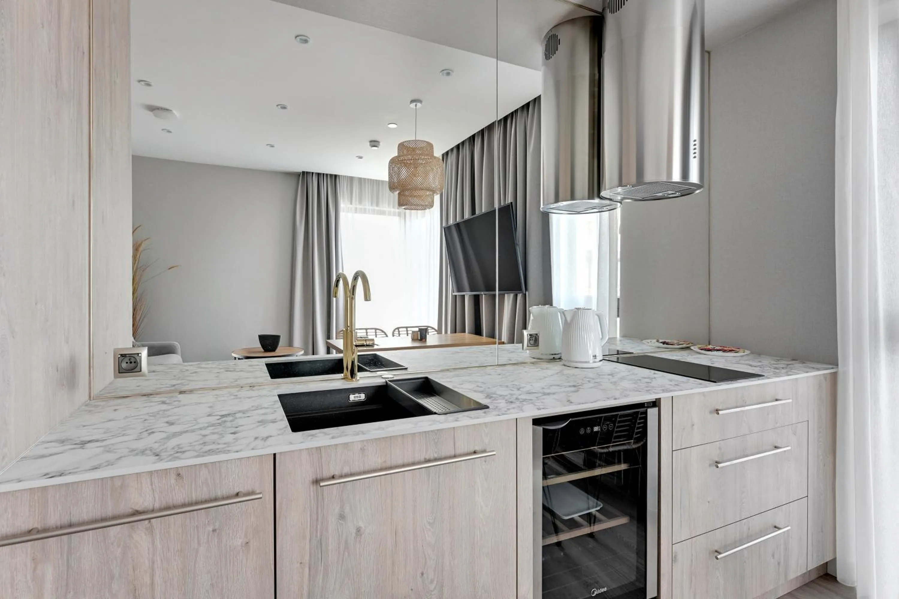 kitchen in GRANO HOTEL Solmarina