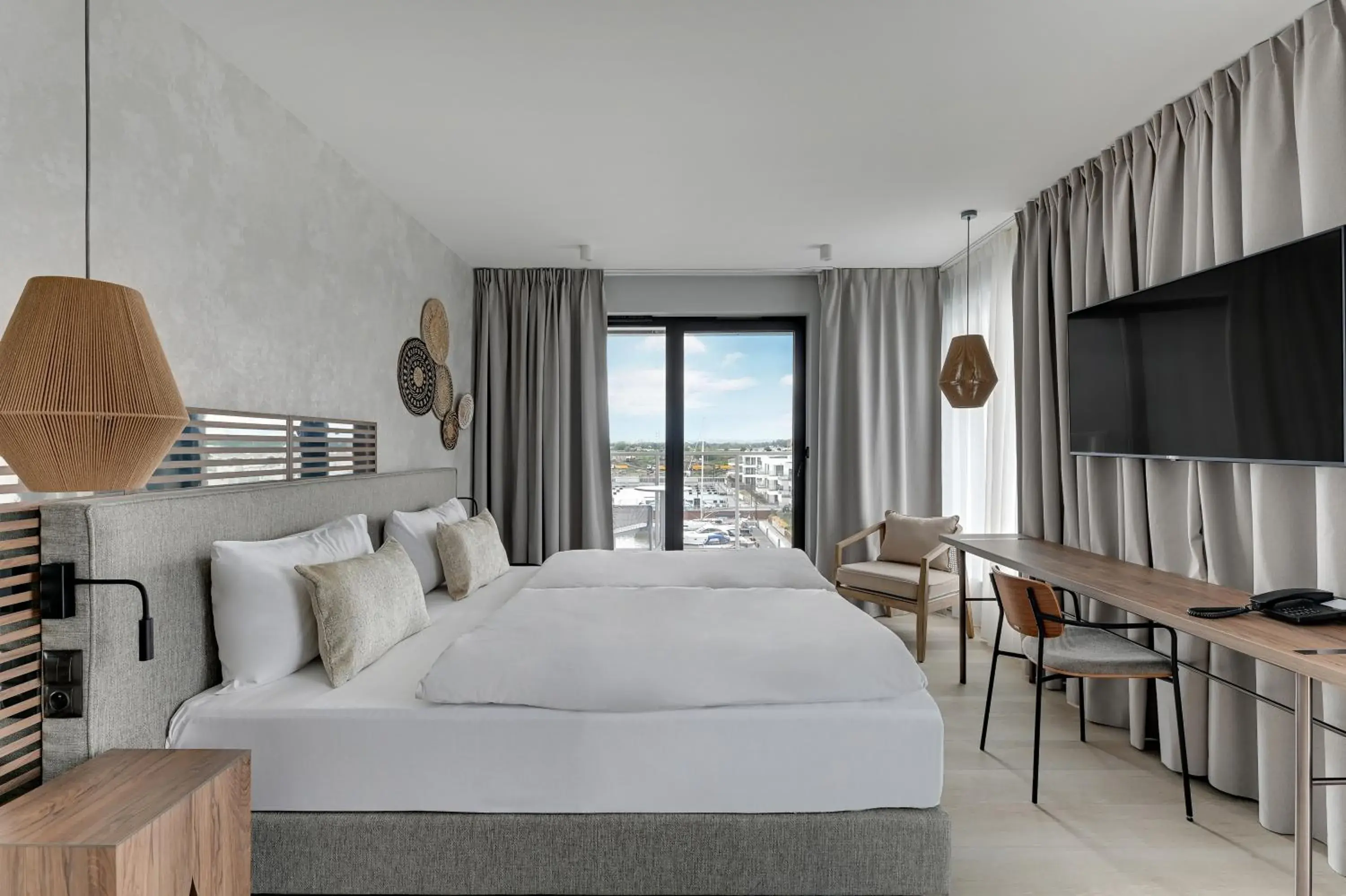 Superior Double or Twin Room with Marina View - Hotel in GRANO HOTEL Solmarina Superior Double or Twin Room with Marina View - Hotel in GRANO HOTEL Solmarina