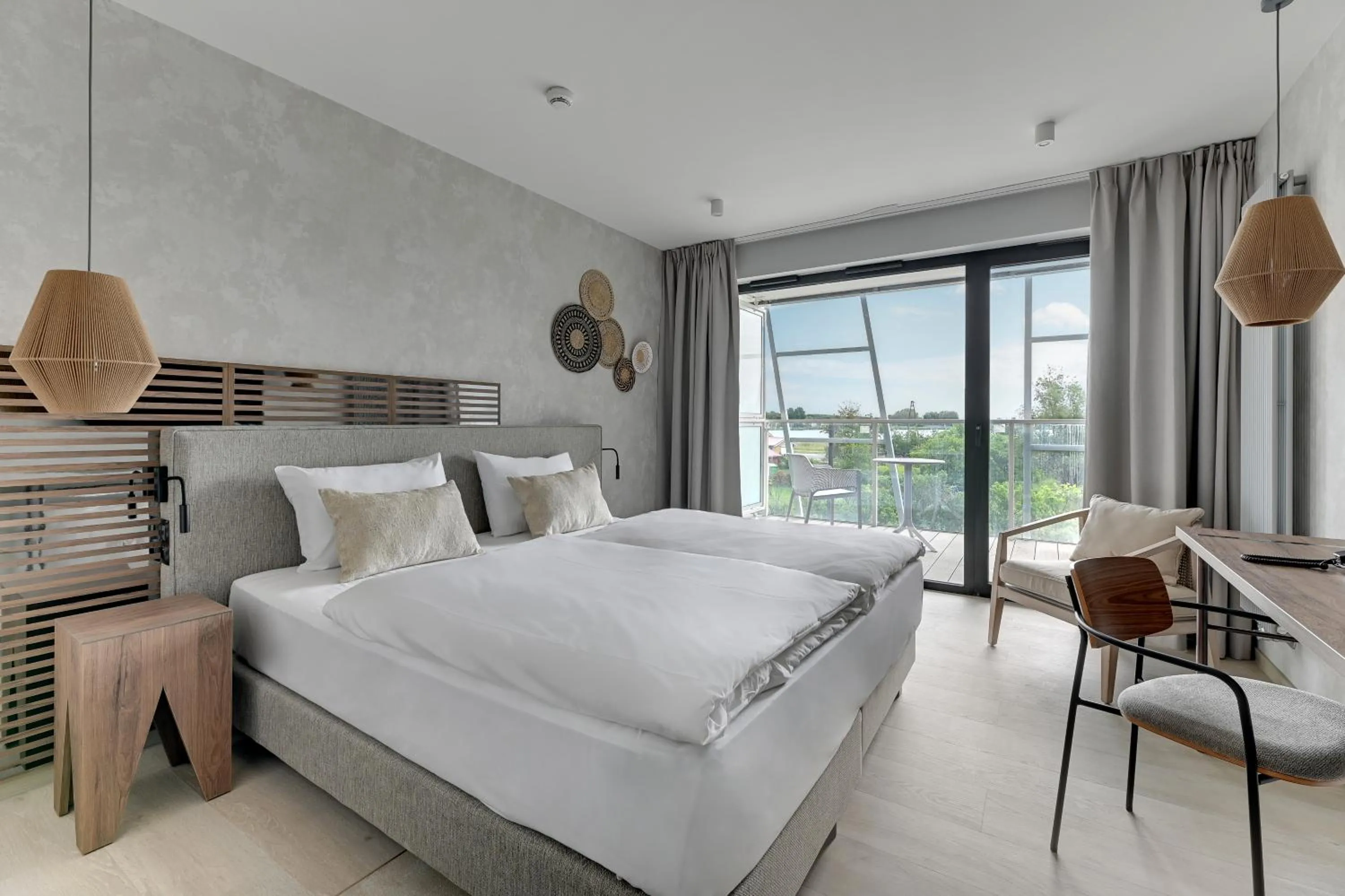 Bed in GRANO HOTEL Solmarina