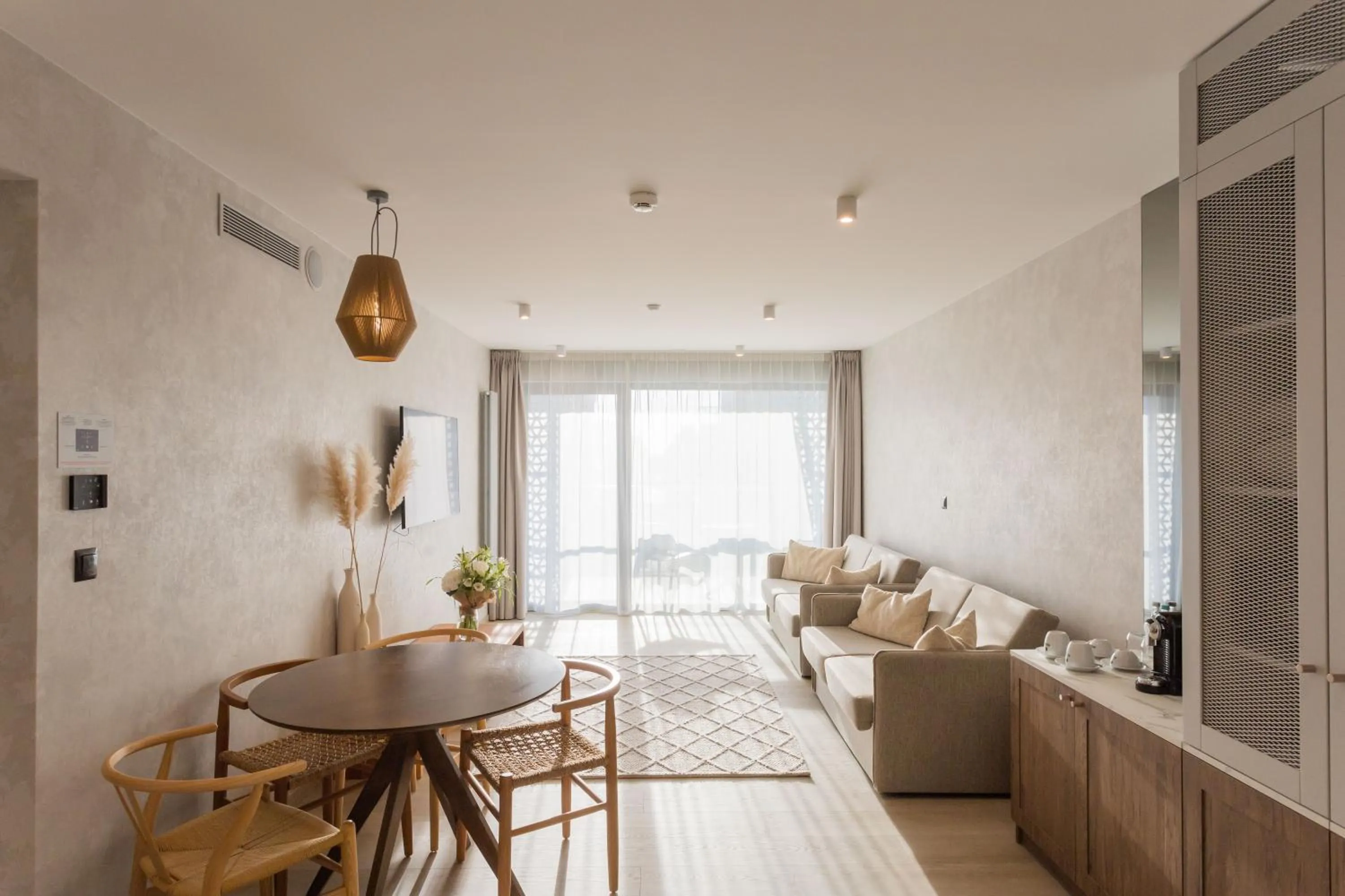 Living room in GRANO HOTEL Solmarina