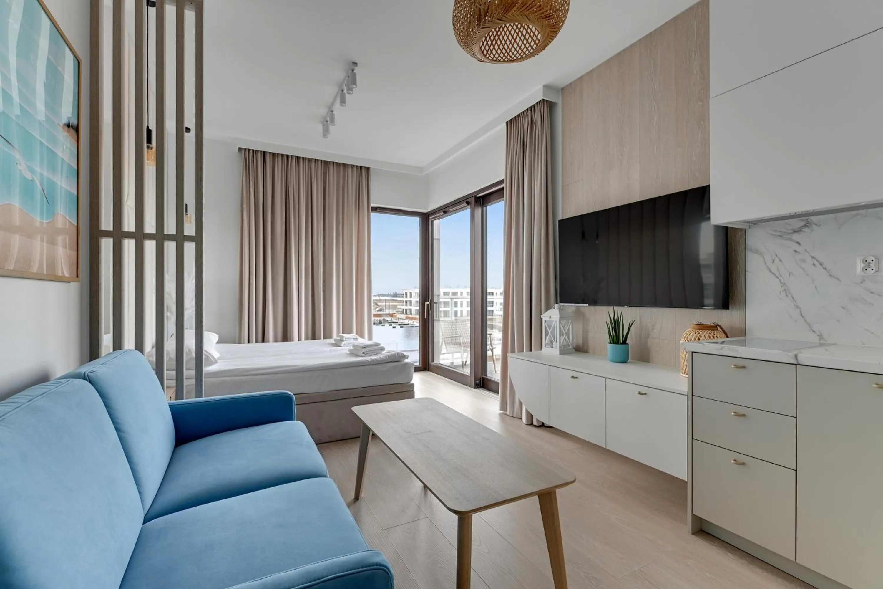 Bed in GRANO HOTEL Solmarina