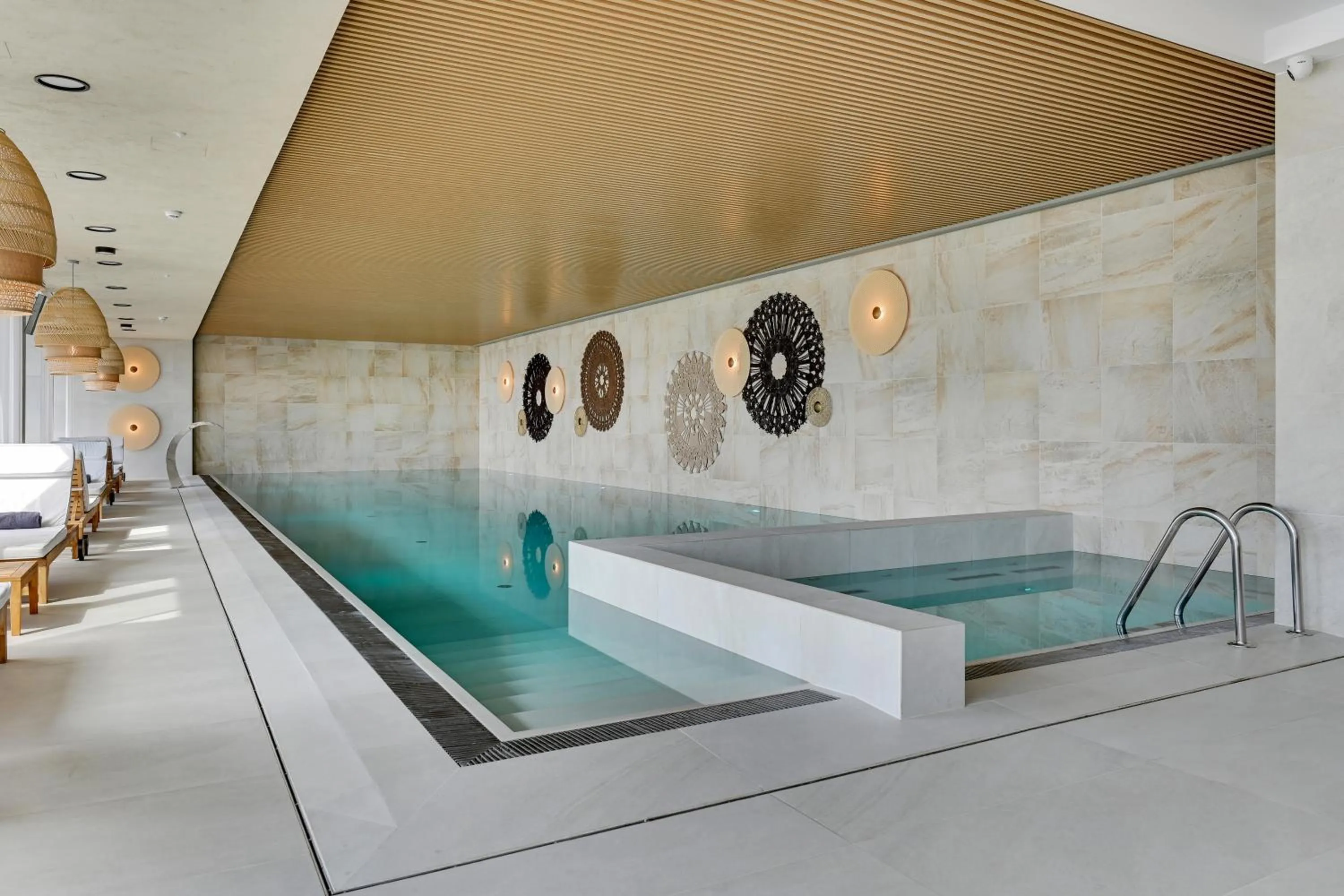 Swimming pool in GRANO HOTEL Solmarina