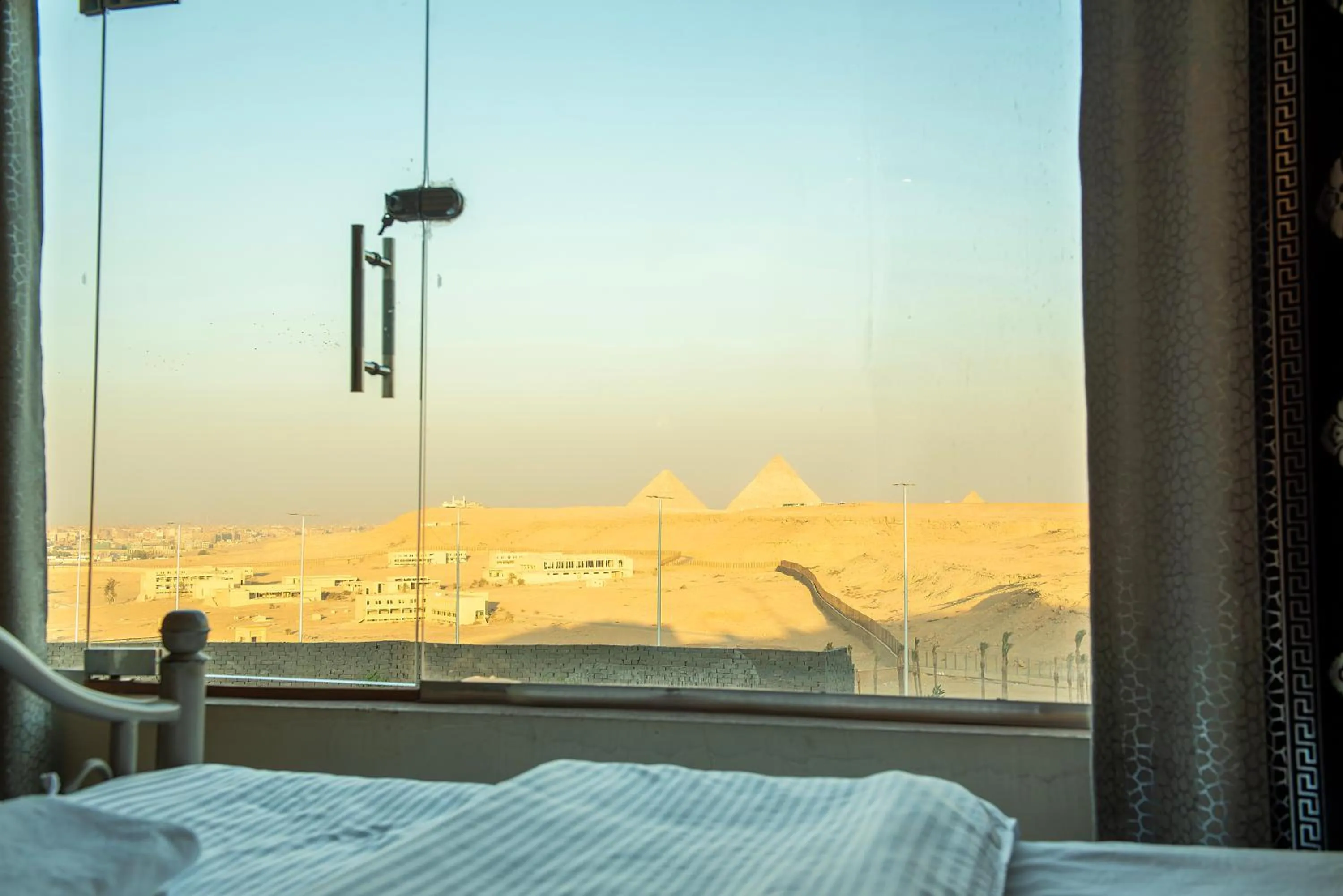 Natural landscape, Bed in Pyramita Hotel