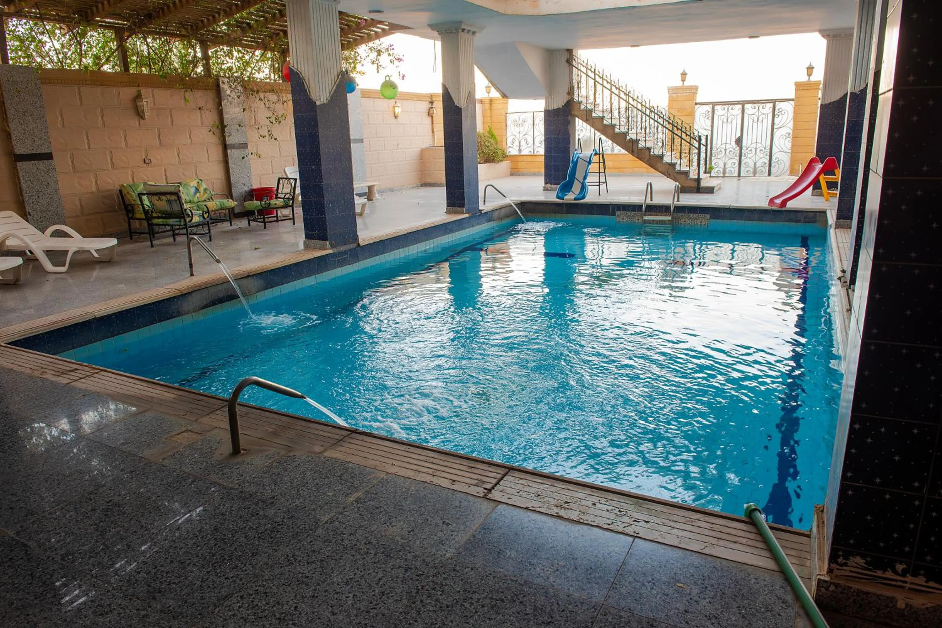 Swimming pool in Pyramita Hotel