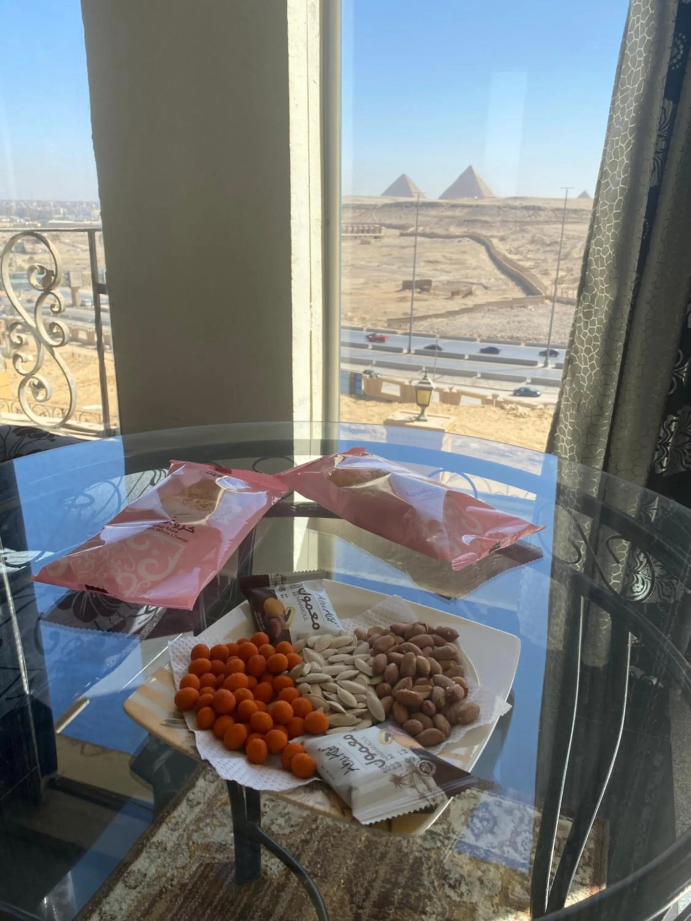 Mountain view in Pyramita Hotel