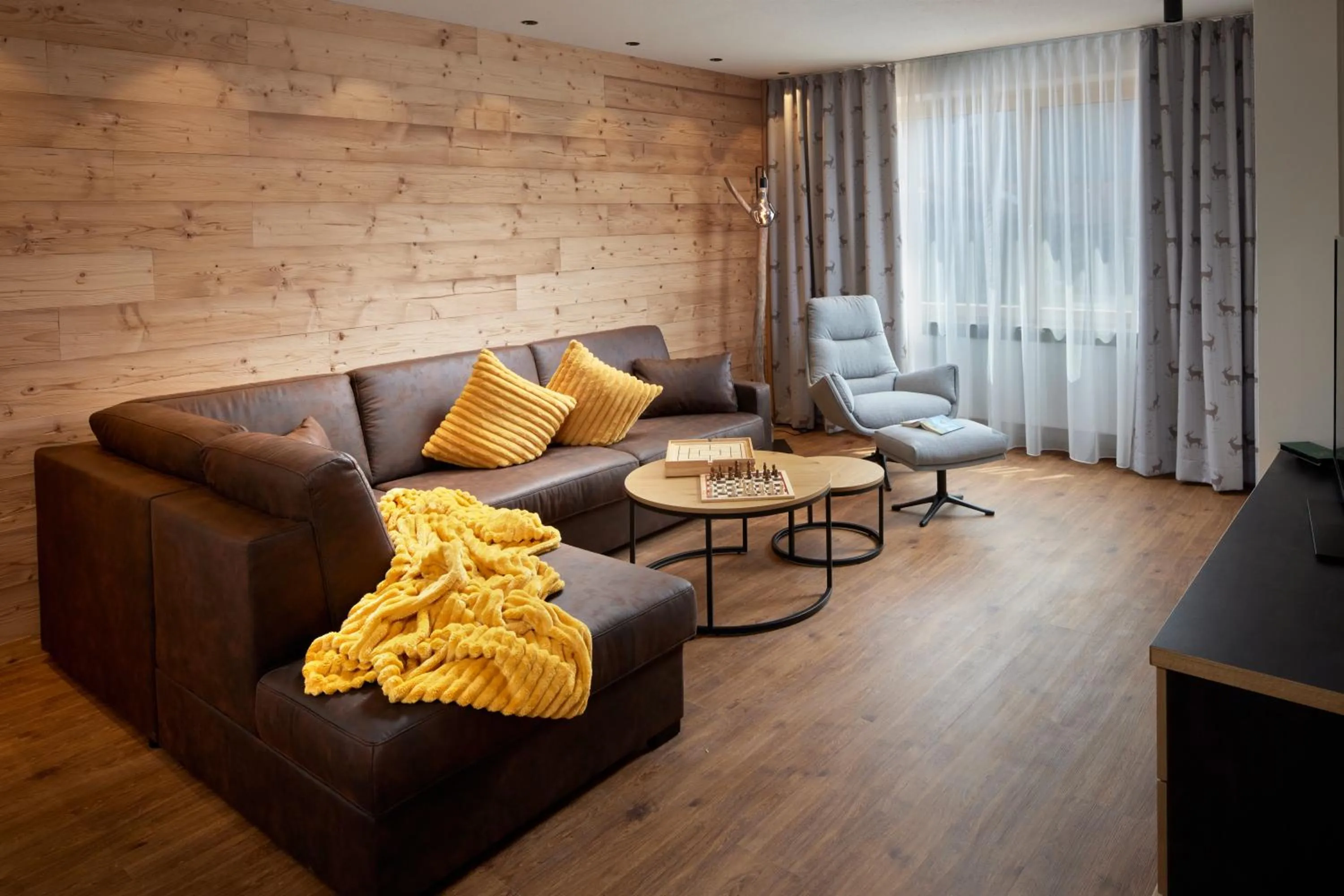 Living room in Maximilian Appartements