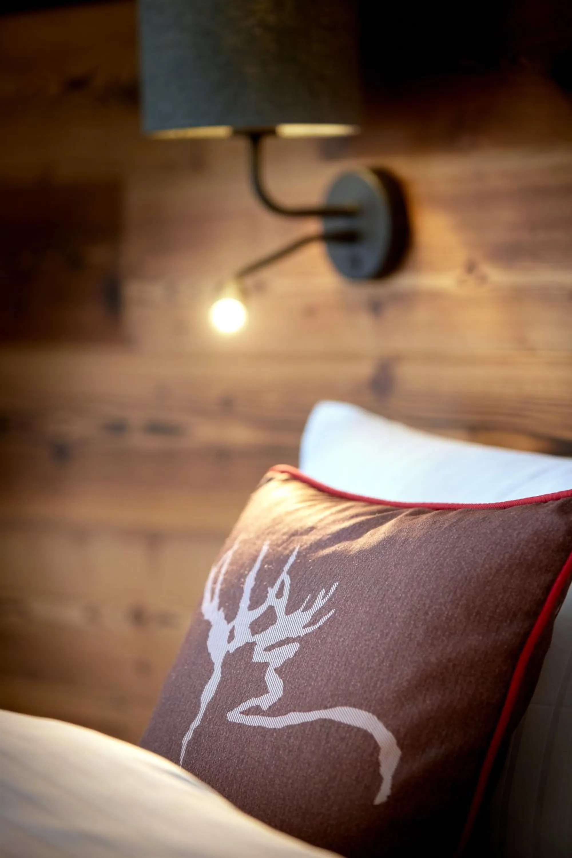 Bed in Maximilian Appartements