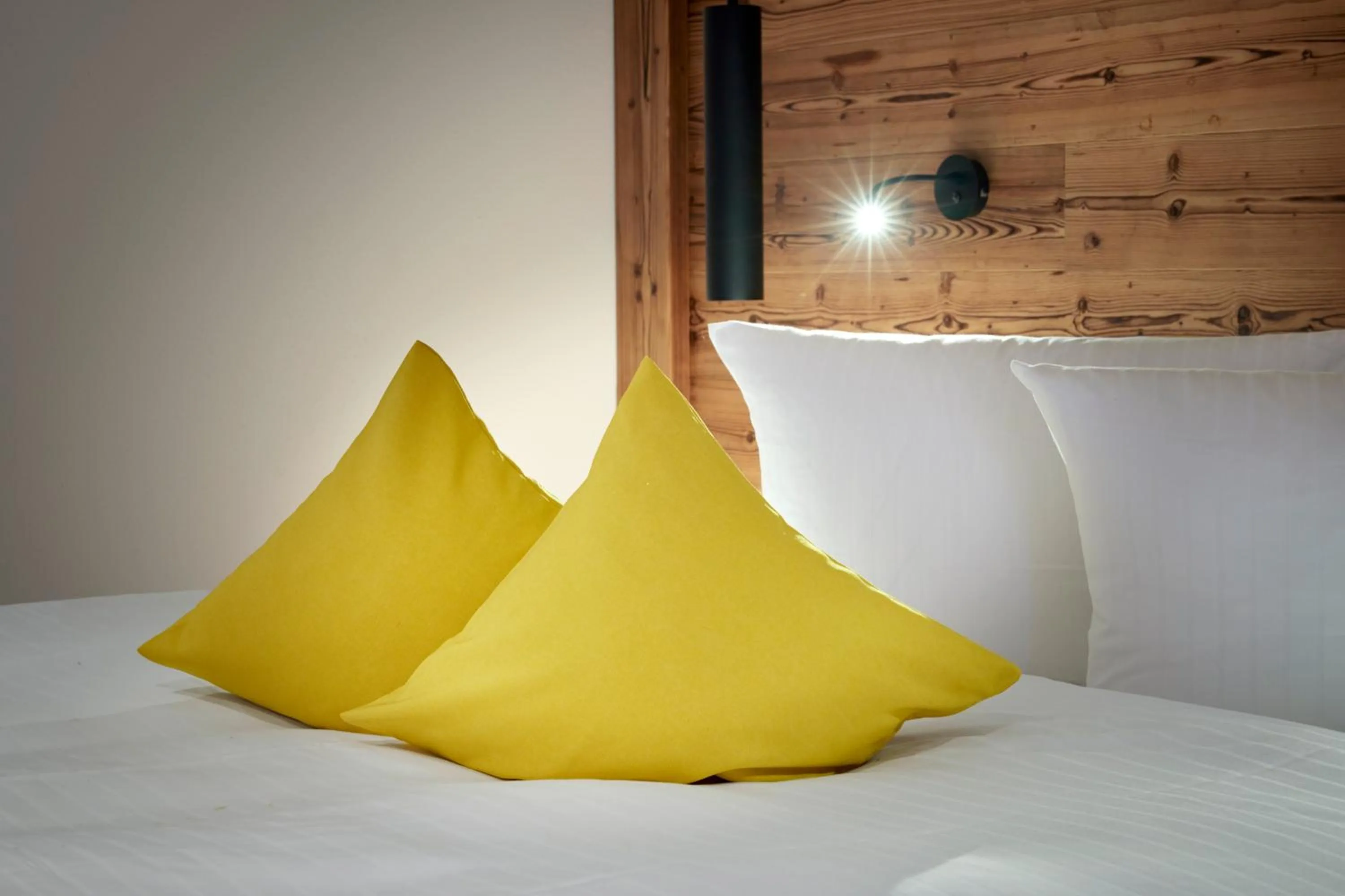 Bed in Maximilian Appartements