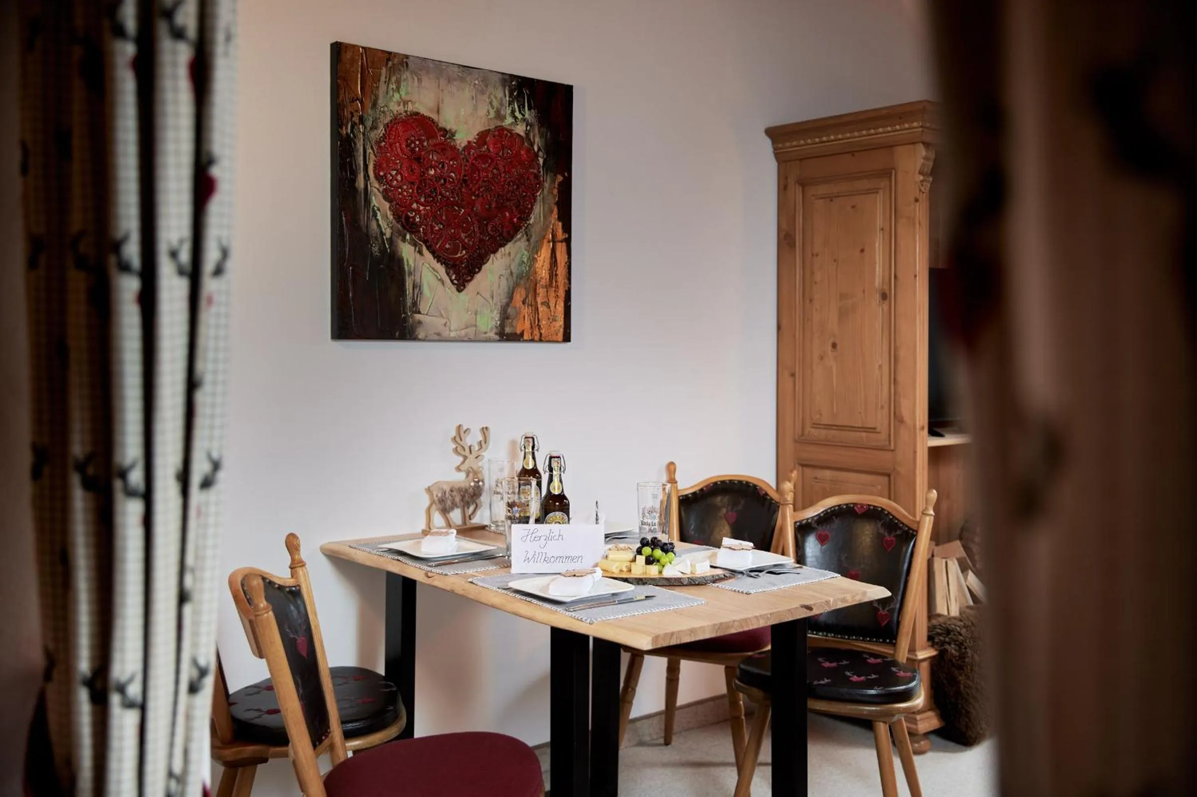 Living room in Maximilian Appartements