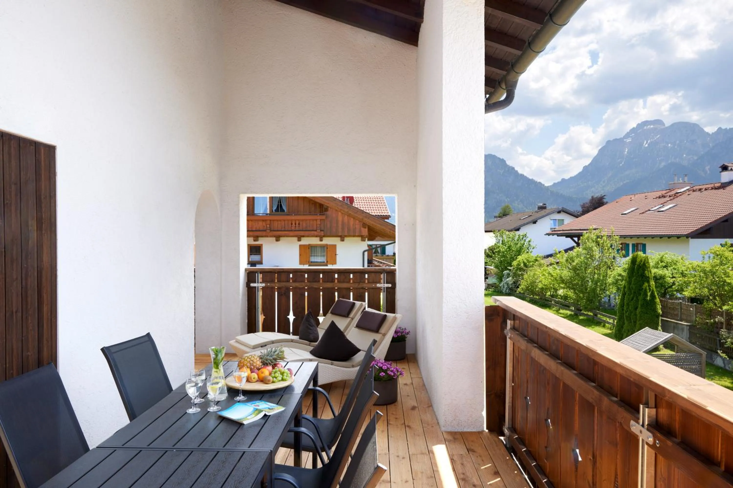 Balcony/Terrace in Maximilian Appartements