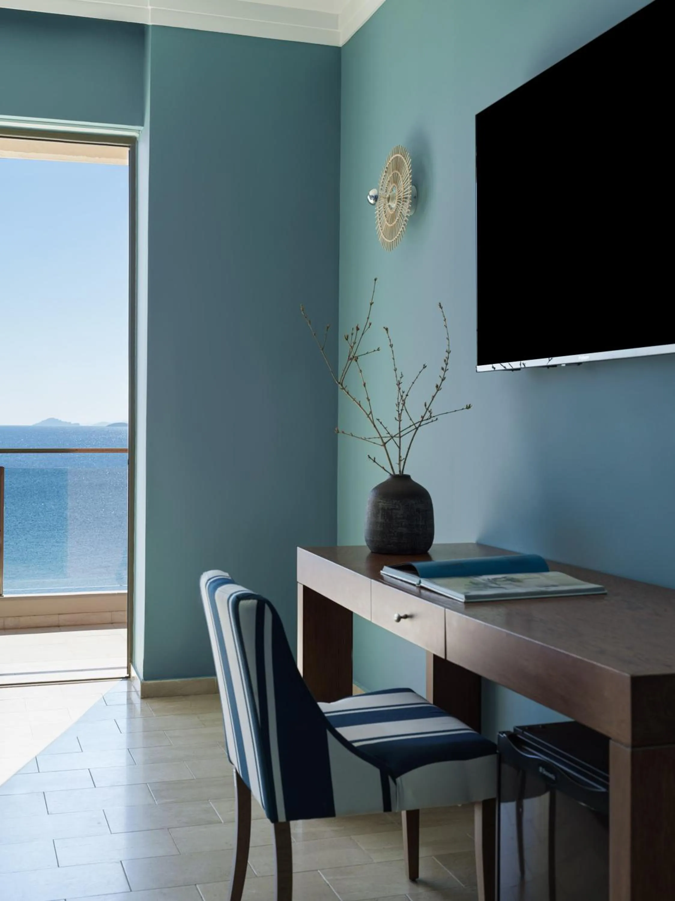 Decorative detail in Kalamaki Beach Resort