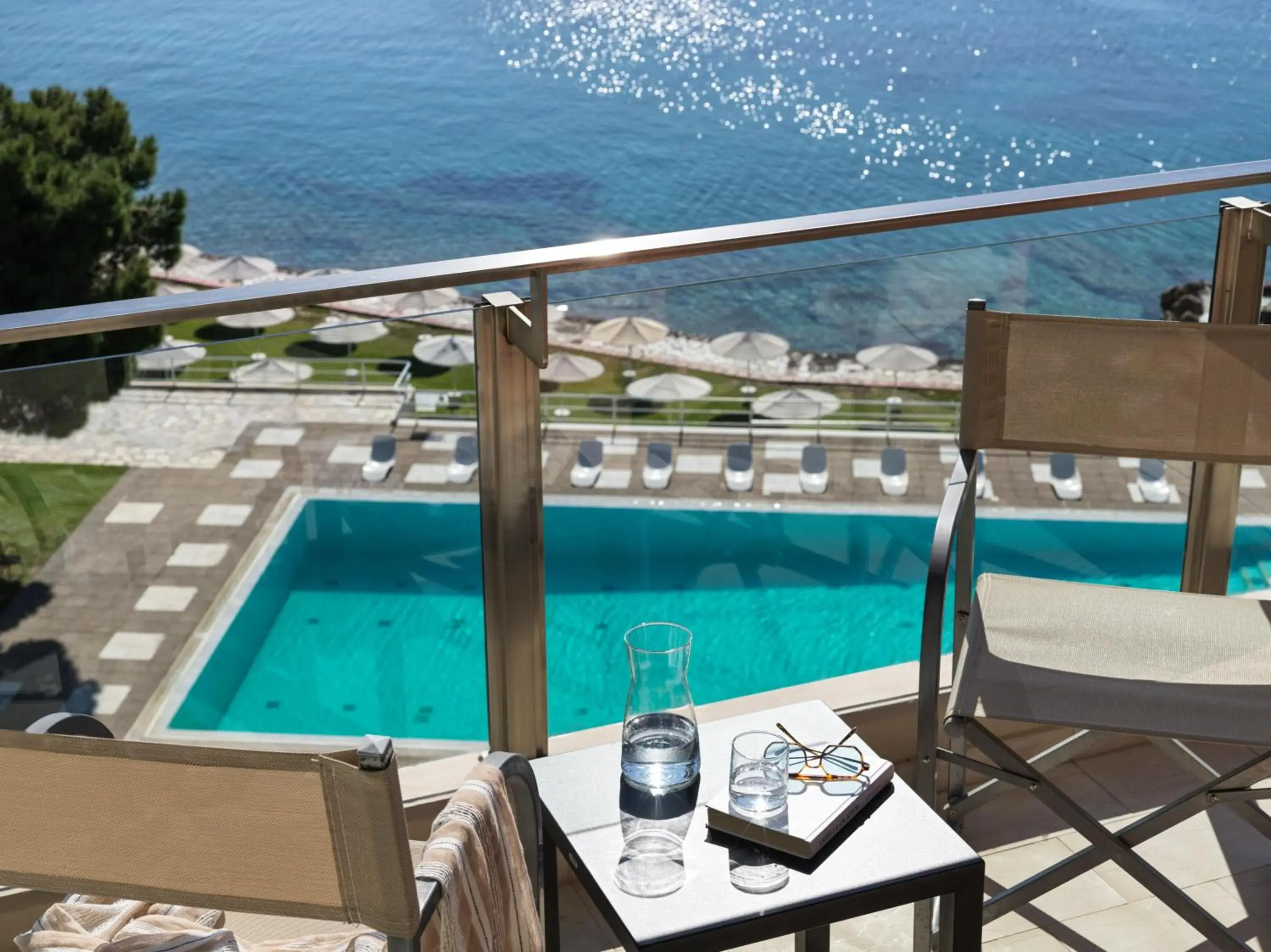 View (from property/room) in Kalamaki Beach Resort View (from property/room) in Kalamaki Beach Resort