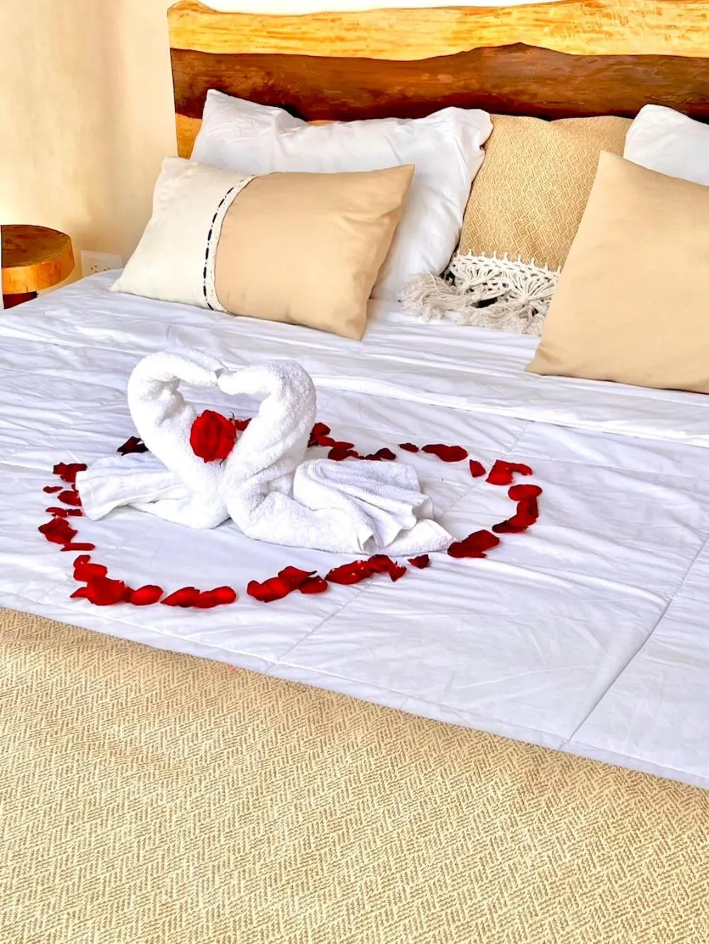 Bed in Lodge Tzunum Jade