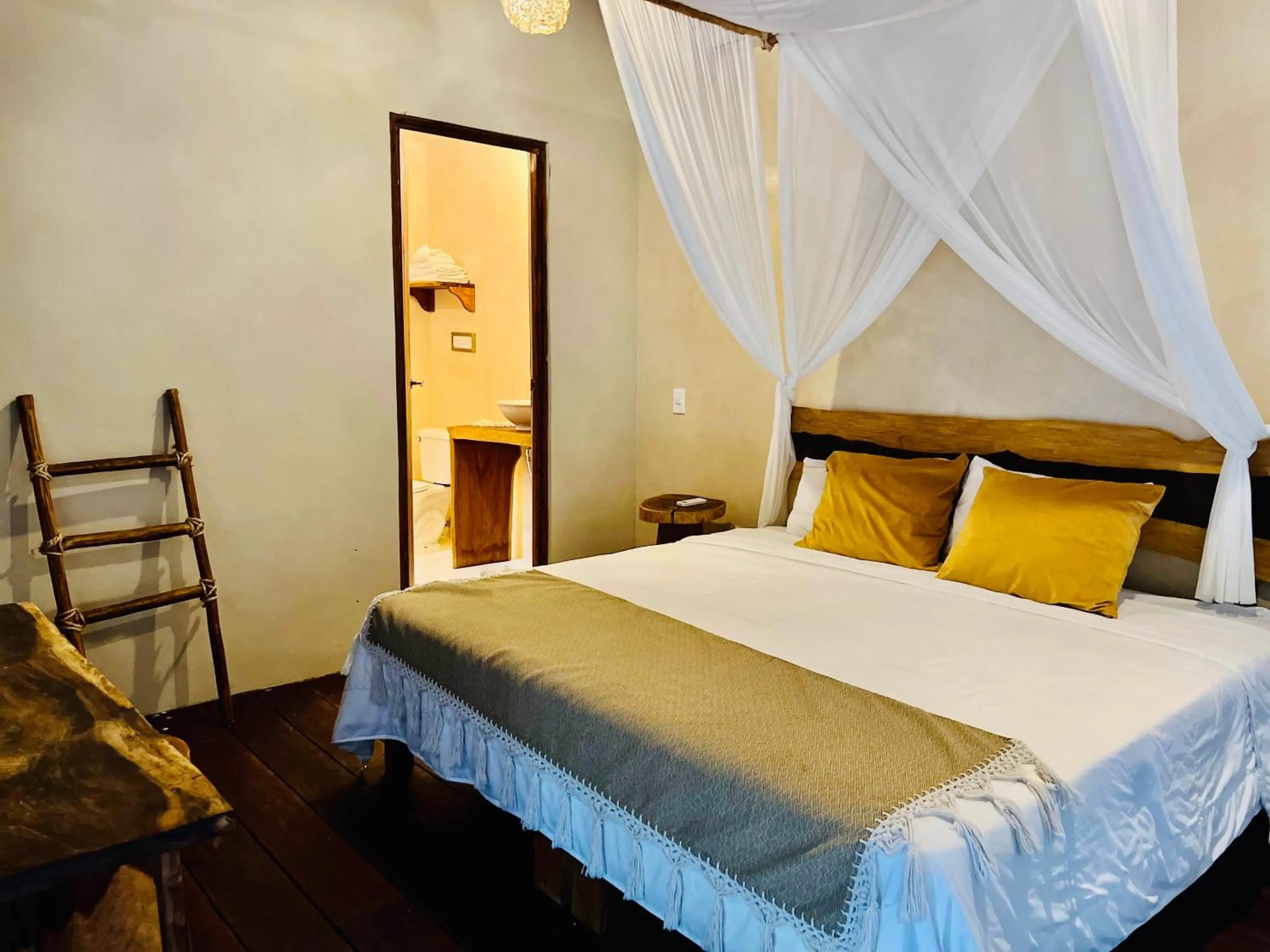 Bed in Lodge Tzunum Jade