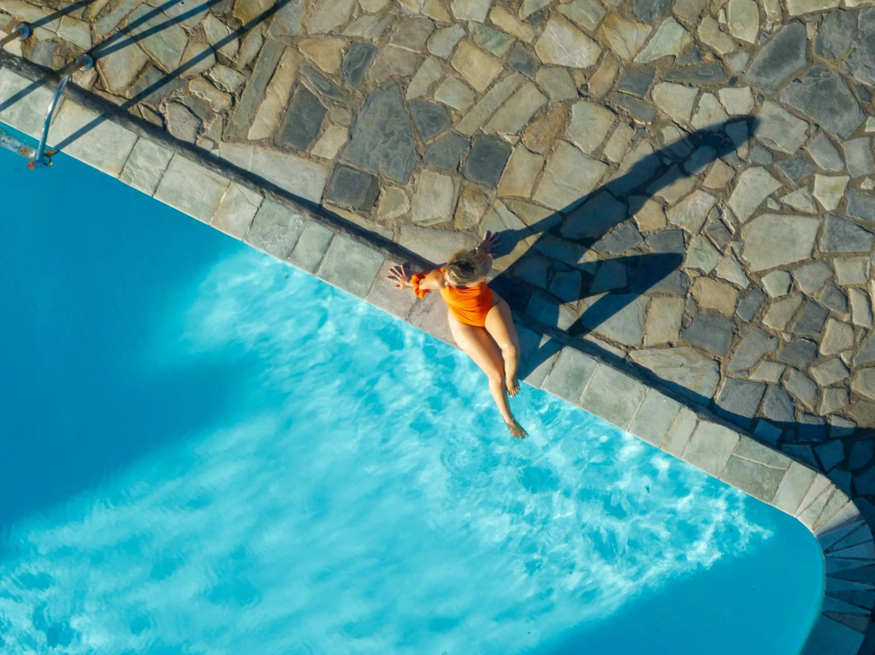 Pool view in Lido Hotel