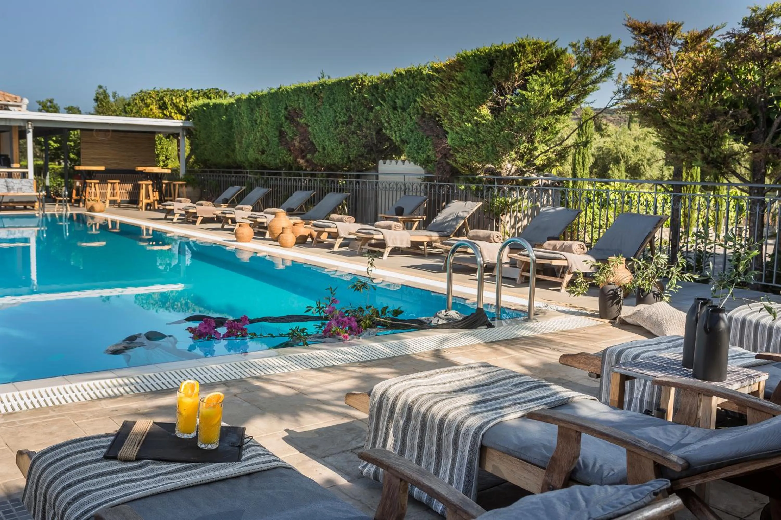 Swimming pool in Avithos Resort Hotel