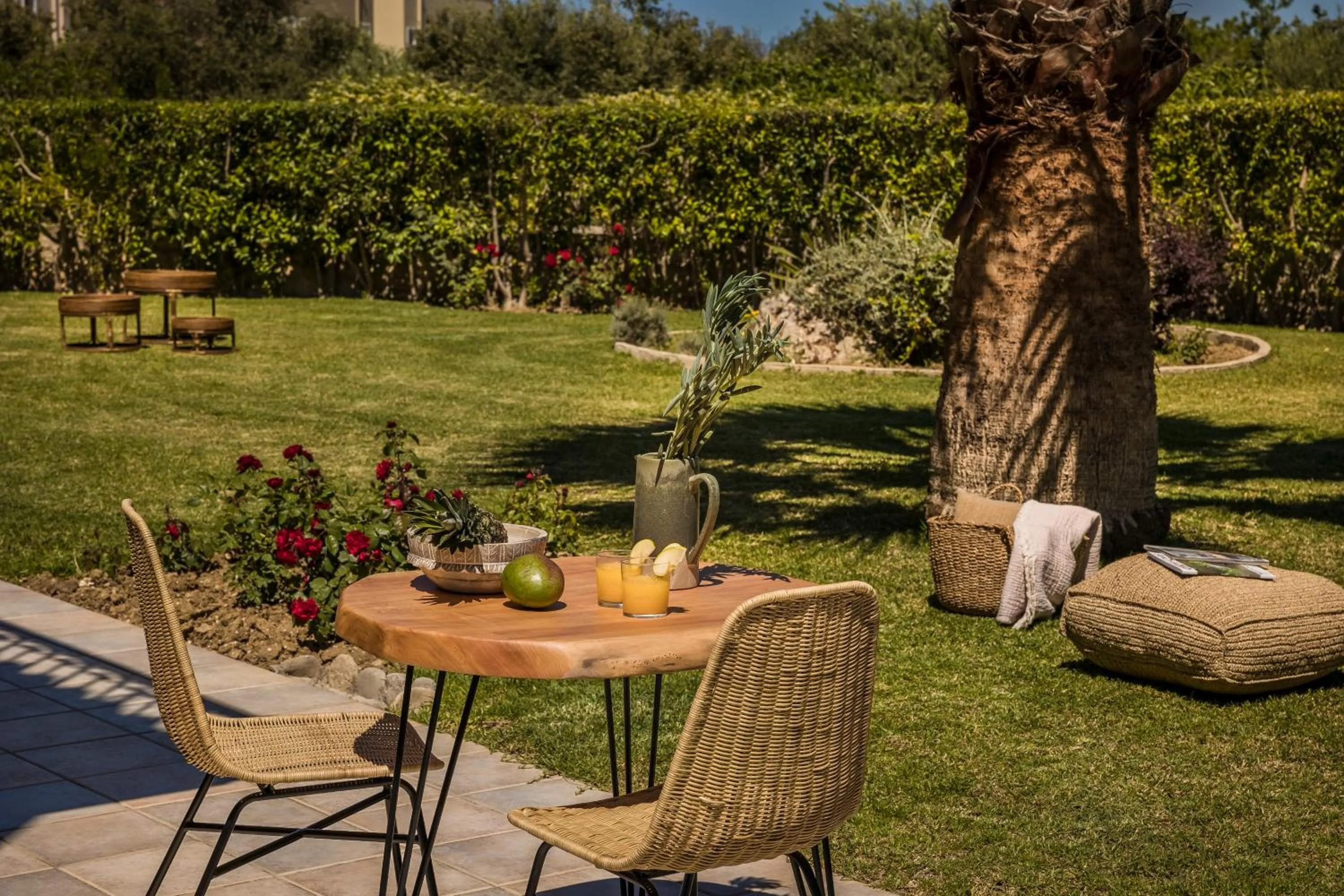 Garden in Avithos Resort Hotel