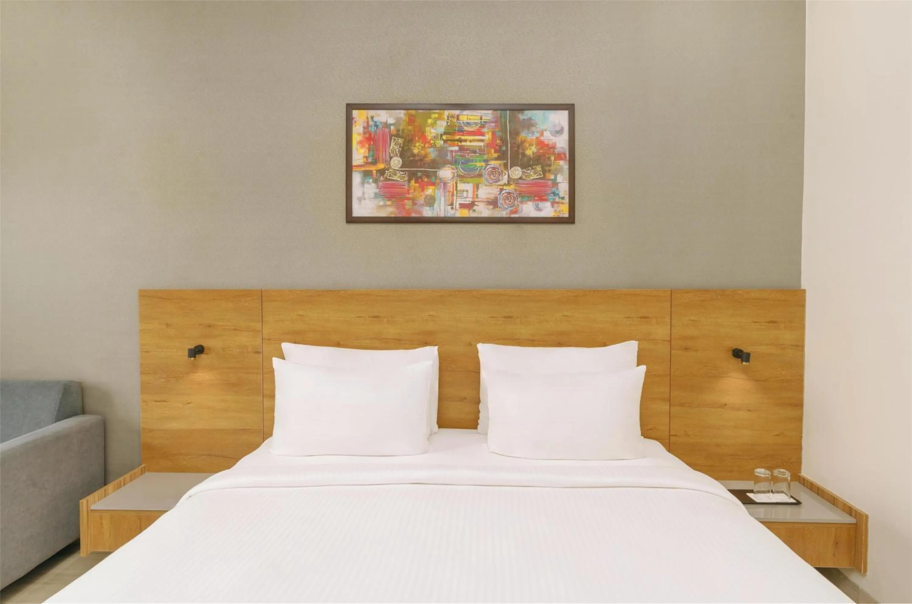 Bedroom, Bed in D Square Statue of Unity Kevadia, a member of Radisson Individuals