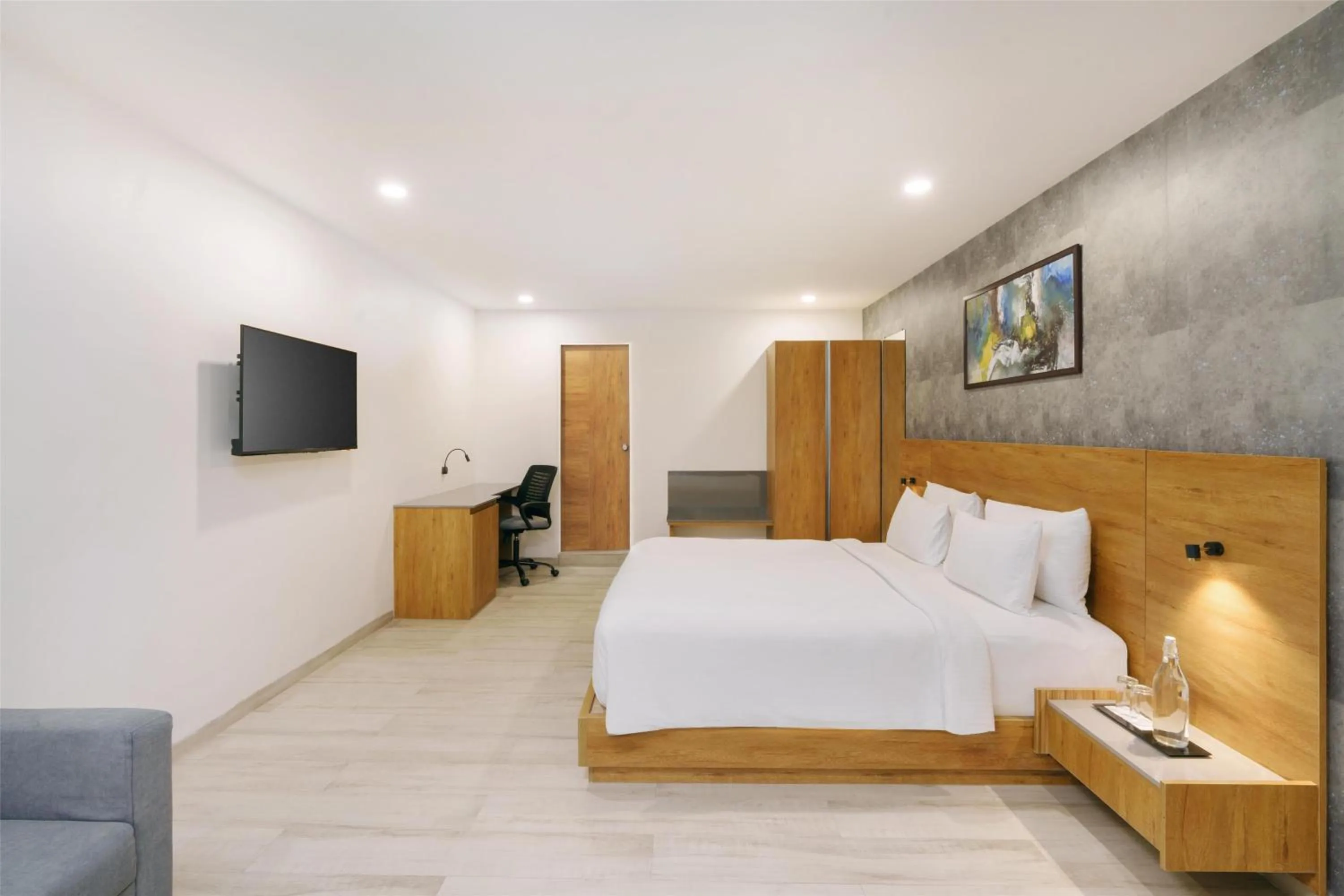 Photo of the whole room, Bed in D Square Statue of Unity Kevadia, a member of Radisson Individuals