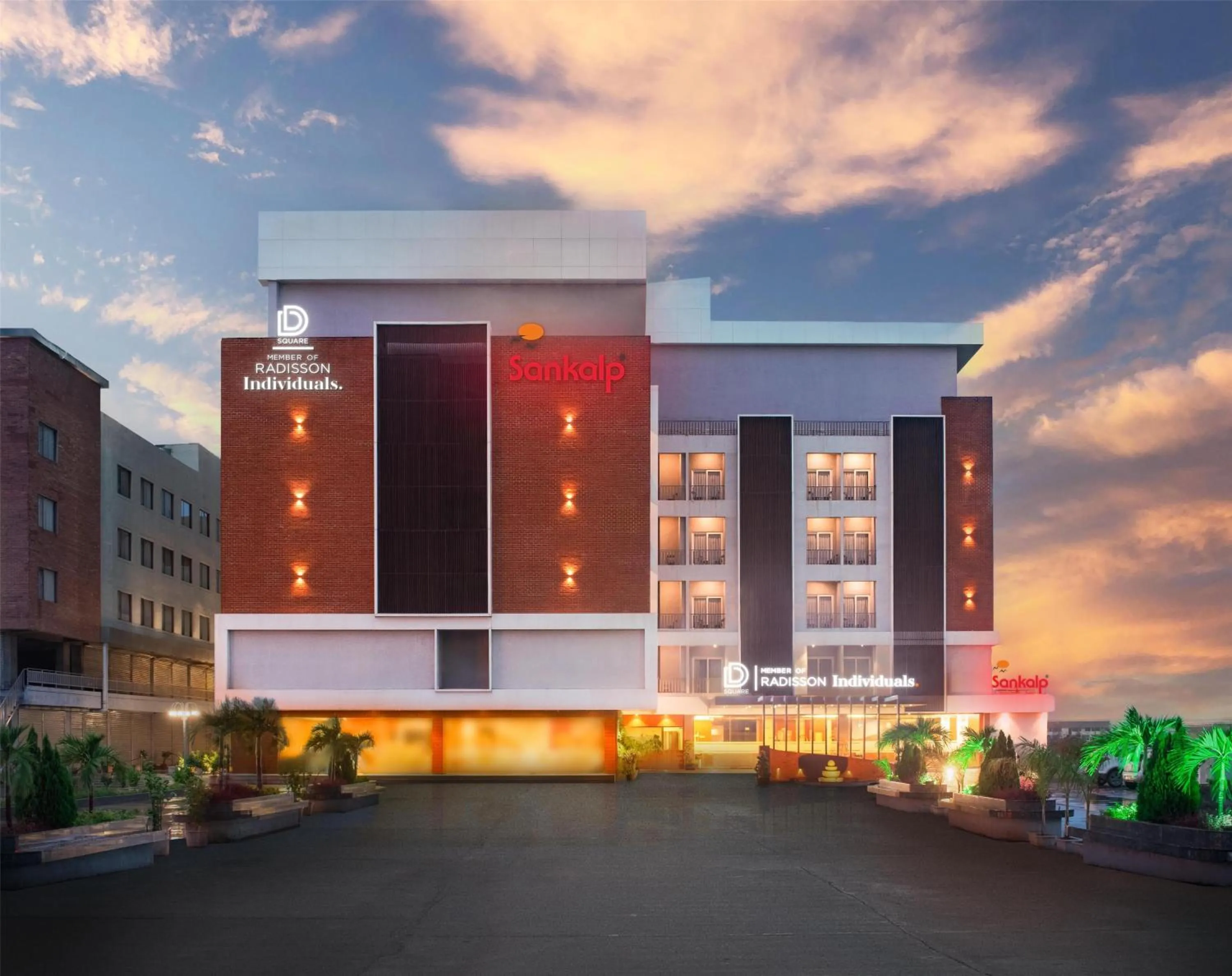 Property building in D Square Statue of Unity Kevadia, a member of Radisson Individuals