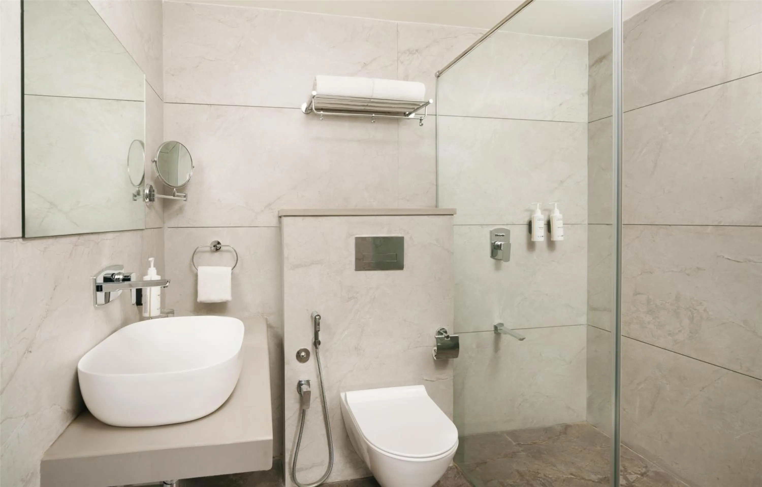 Bathroom in D Square Statue of Unity Kevadia, a member of Radisson Individuals