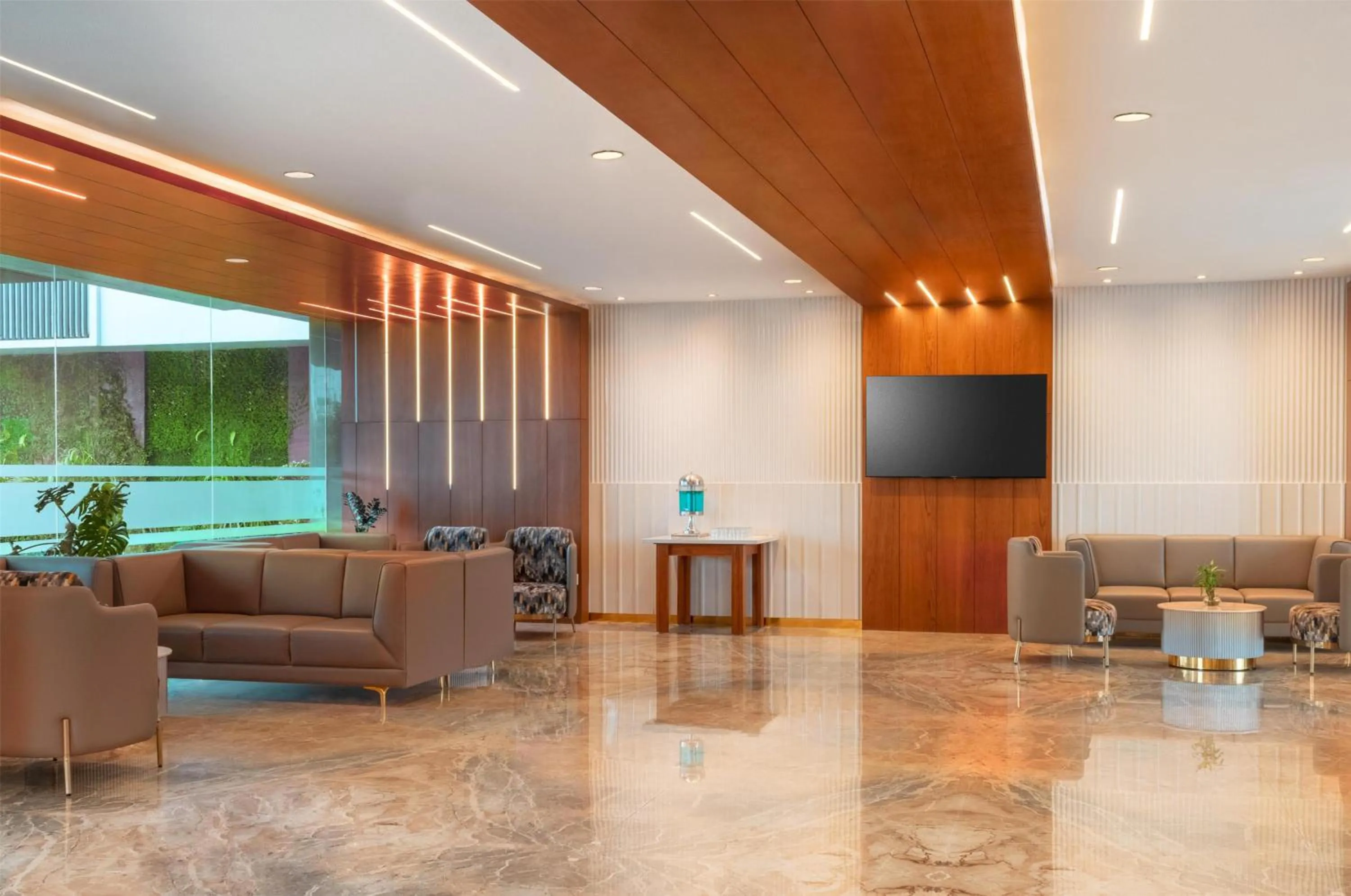 Lobby or reception in D Square Statue of Unity Kevadia, a member of Radisson Individuals