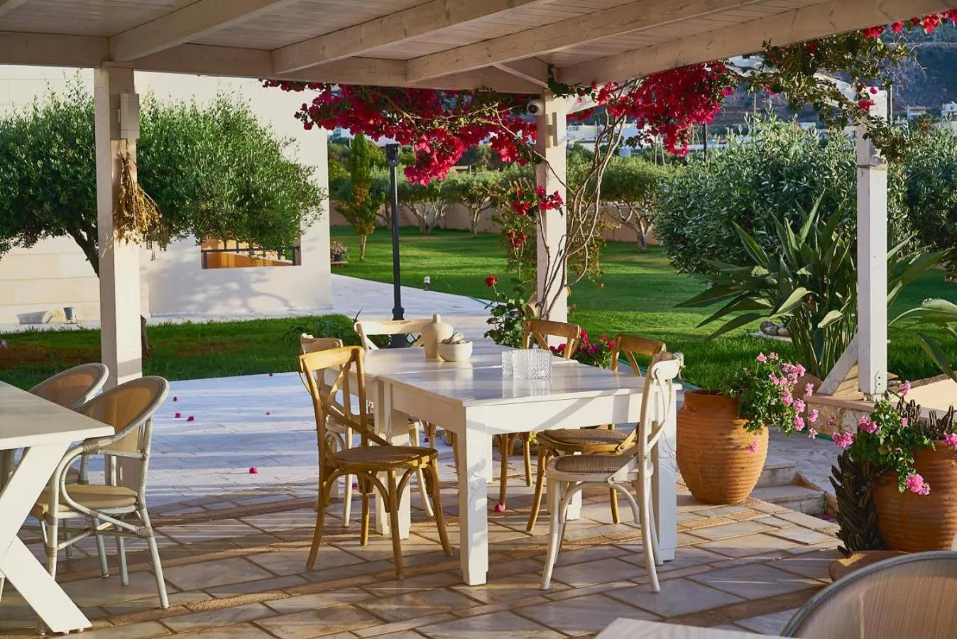Patio in Golden Bay Hotel Apartments